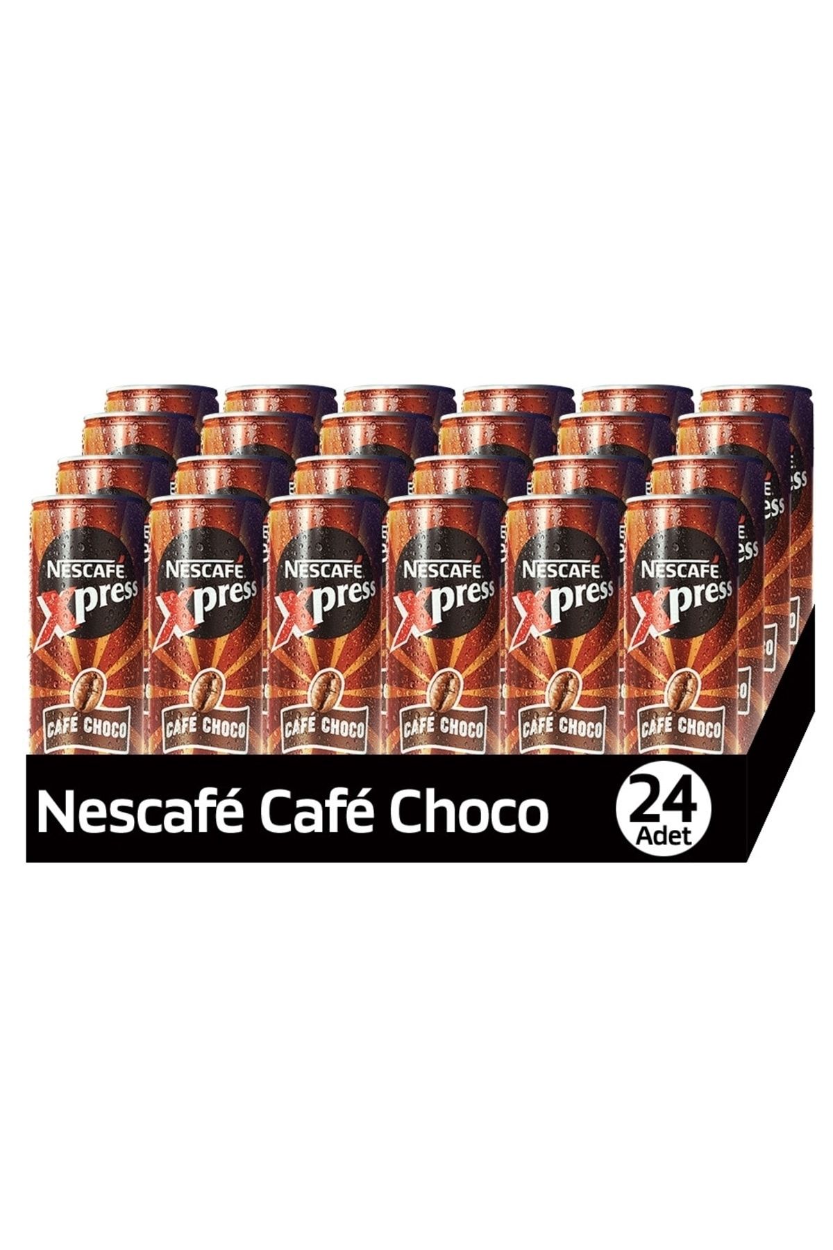 Nescafe Xpress Cafe Choco Soğuk Kahve 250 Ml X 24 Adet