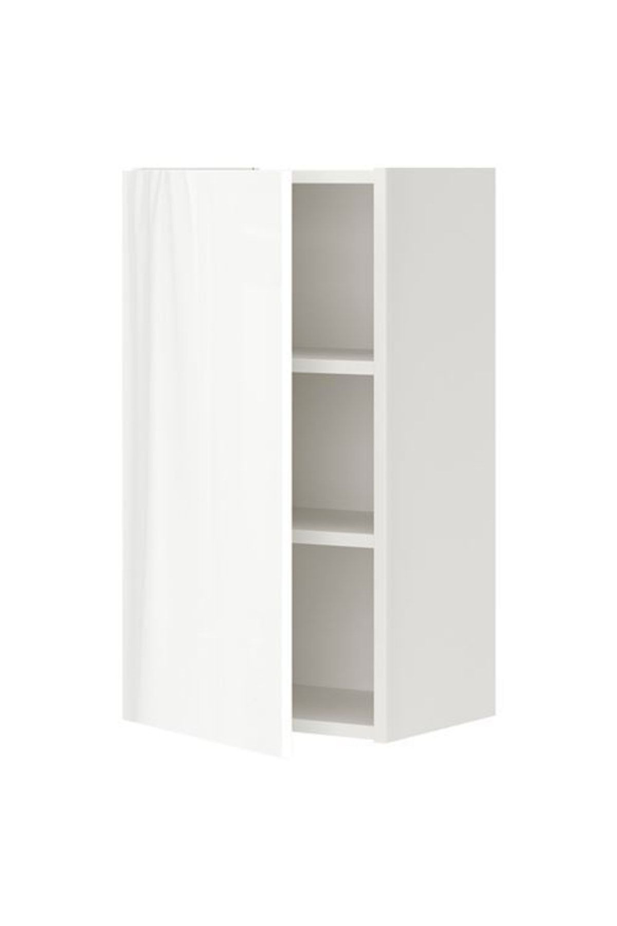 IKEA Enhet, Duvar Dolabı, 40x30x75 Cm, Beyaz-parlak Cila Beyaz