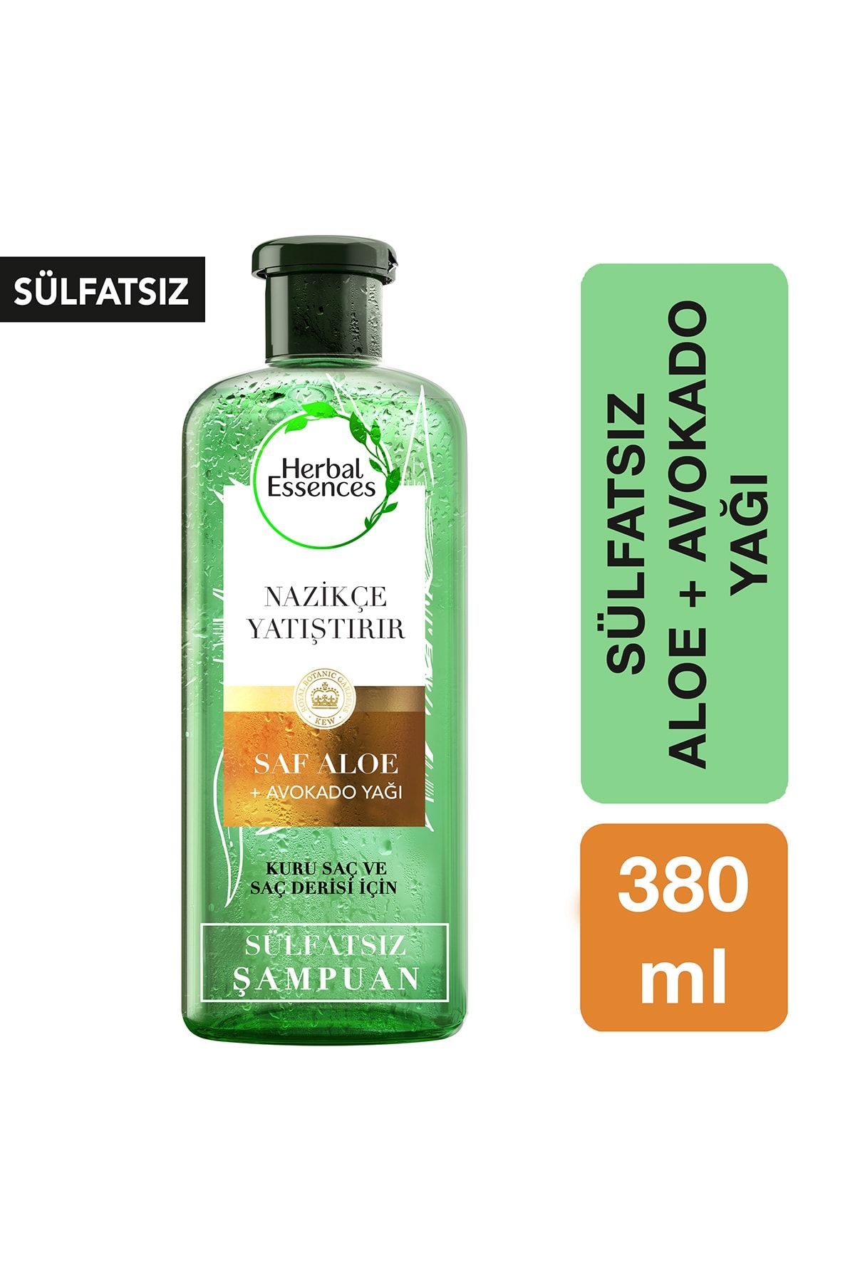 Herbal Essences Sülfatsız Şampuan Aloe & Avokado