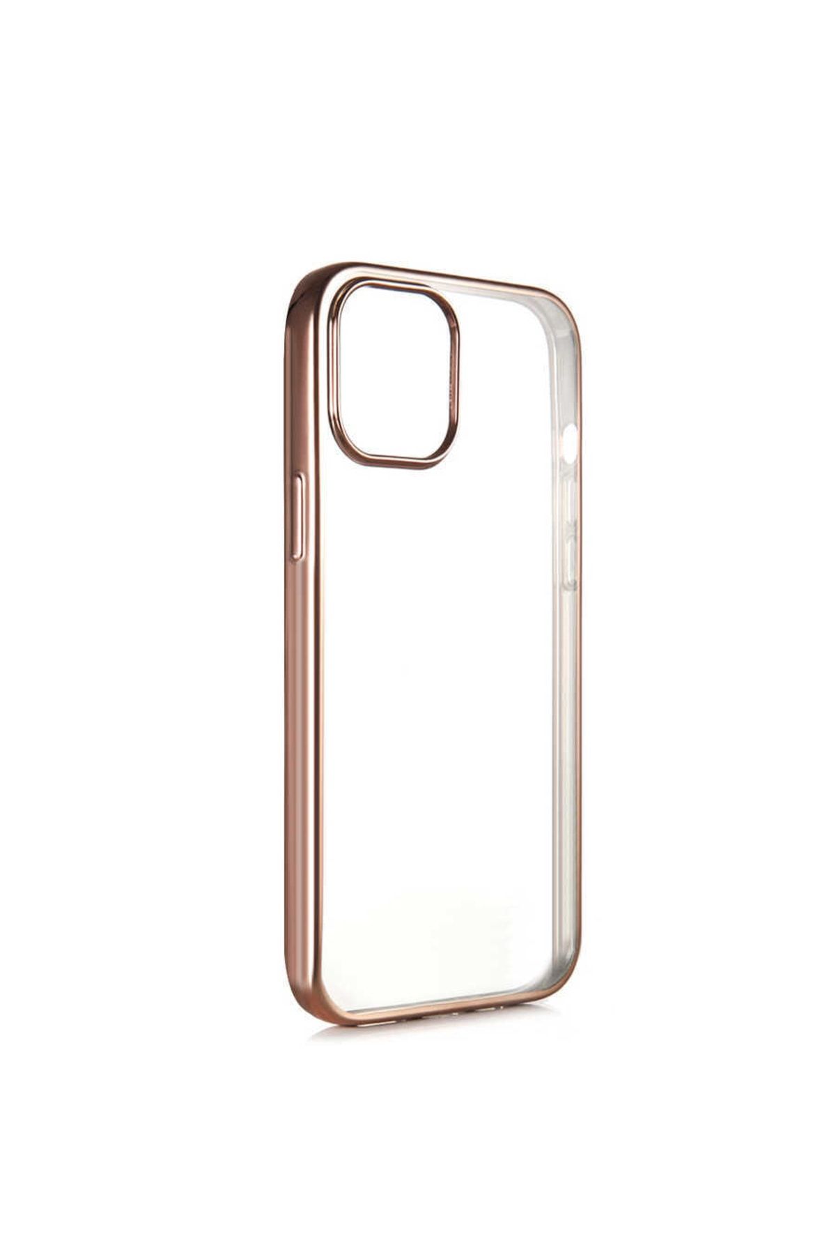 Benks Apple Iphone 12 Mini Köşeleri Parlak Renkli Magic Glitz Transparent Kapak