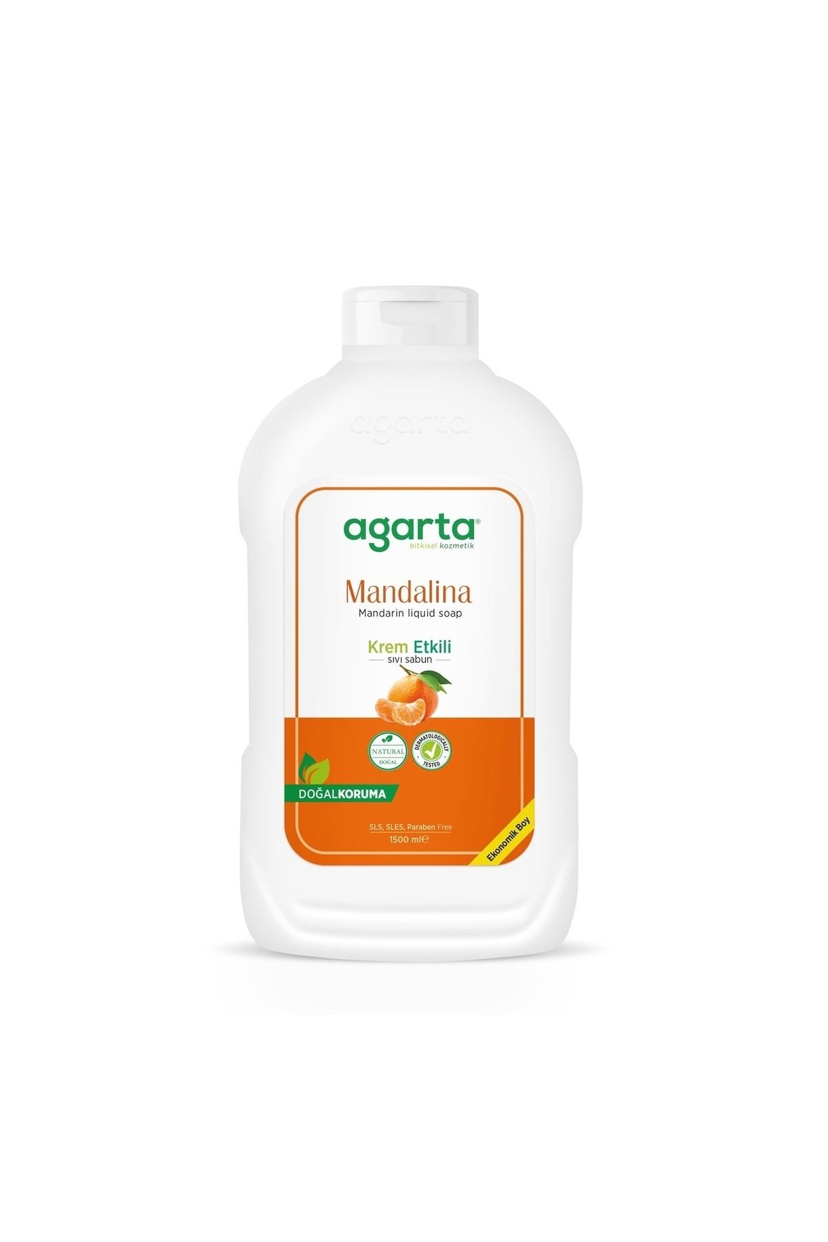 Agarta Doğal Sıvı Sabun Mandalina 1500 ml