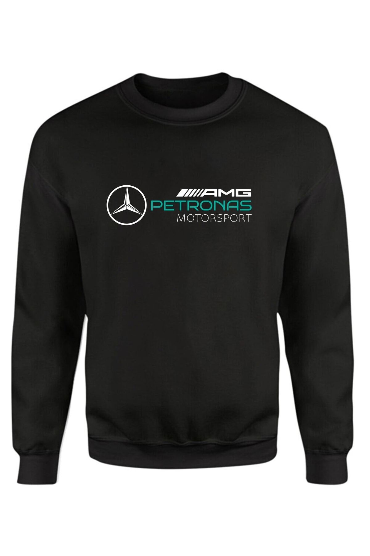 venüsdijital Petronas Amg Tasarım Bisiklet Yaka 3 Iplik Şardonlu Sweatshirt