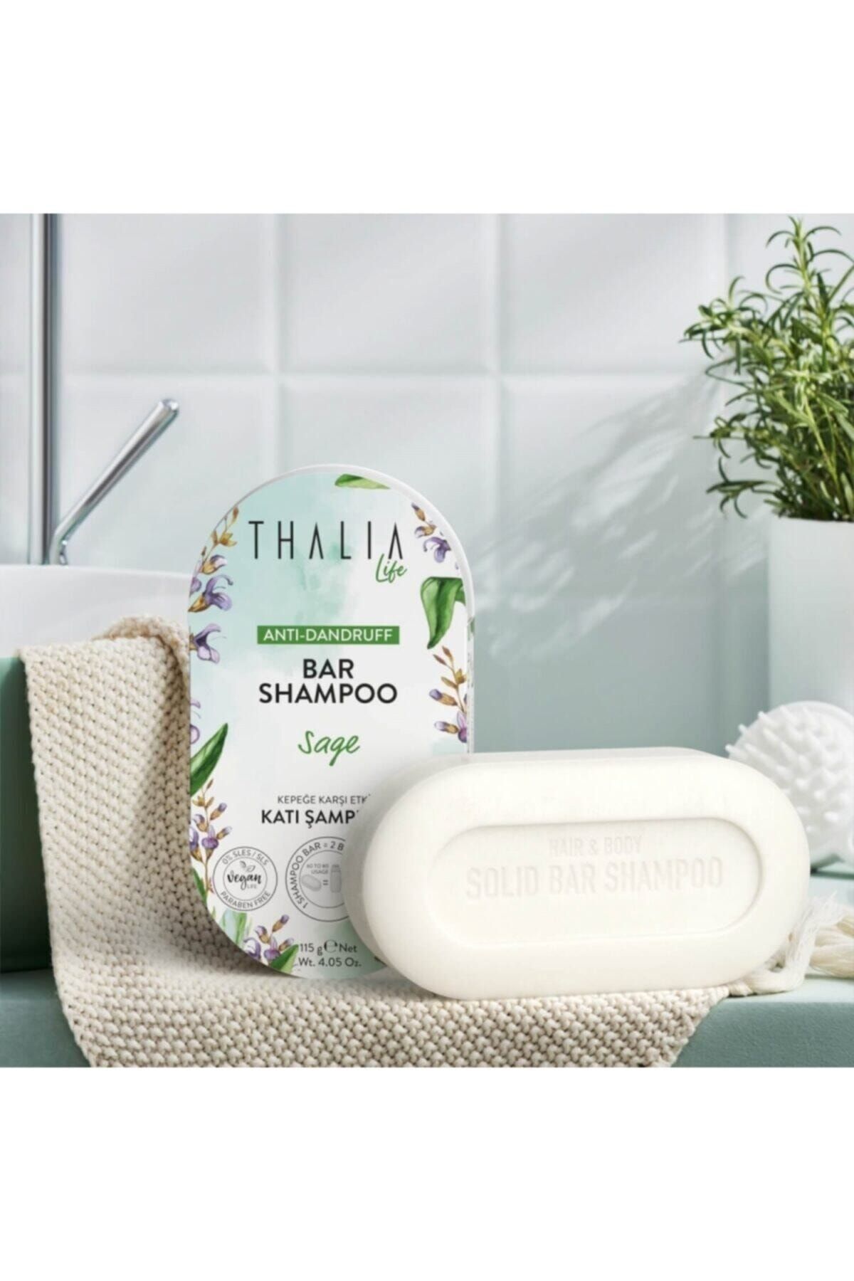 Thalia Kepeğe Karşı Etkili Katı Şampuan 115 gr