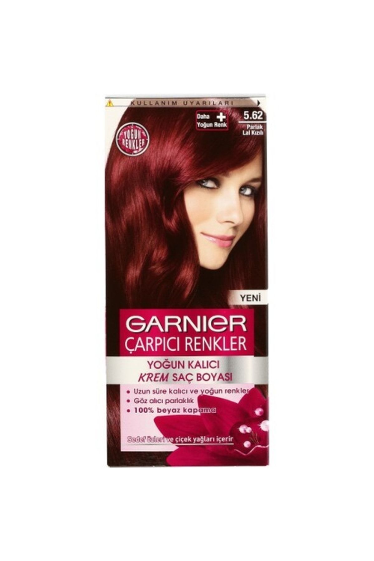 Garnier Çarpıcı Renkler 5/62 - Parlak Lal Kızılı Saç Boyası