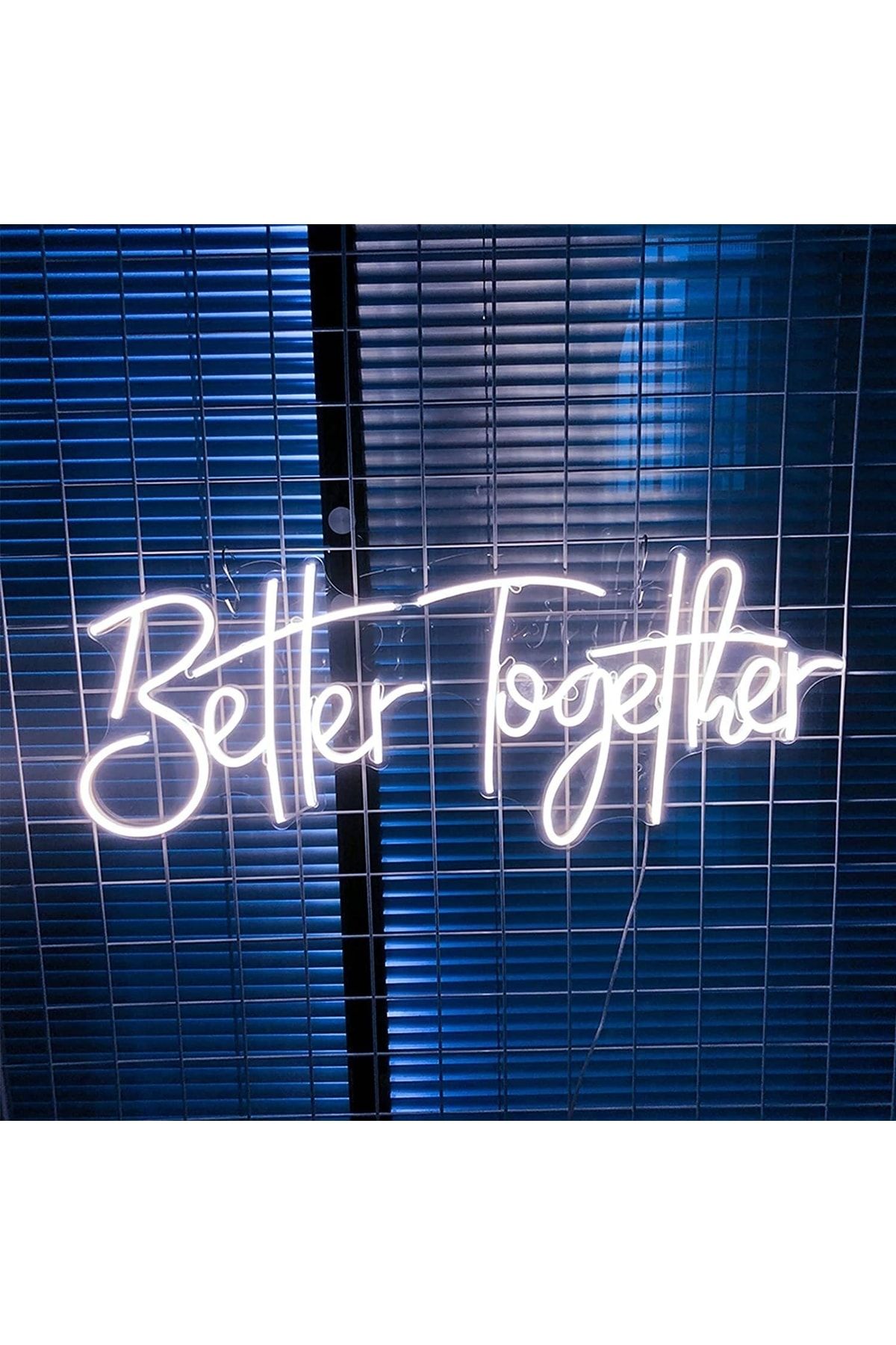 dekoraven Better Together-organizasyon Neon Tabela Neon Yazı Dekoratif Aydınlatma