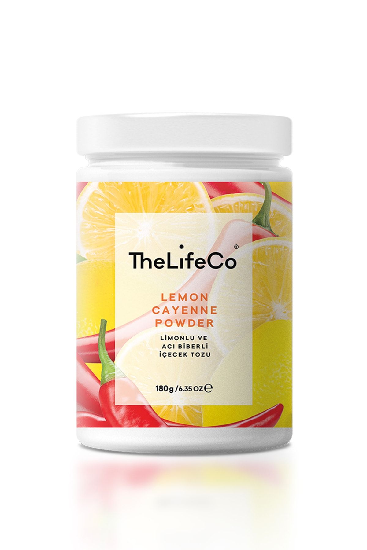 TheLifeCo Metabolizma Hızlandırıcı Limonlu Ve Acı Biberli Içecek Tozu 150 G