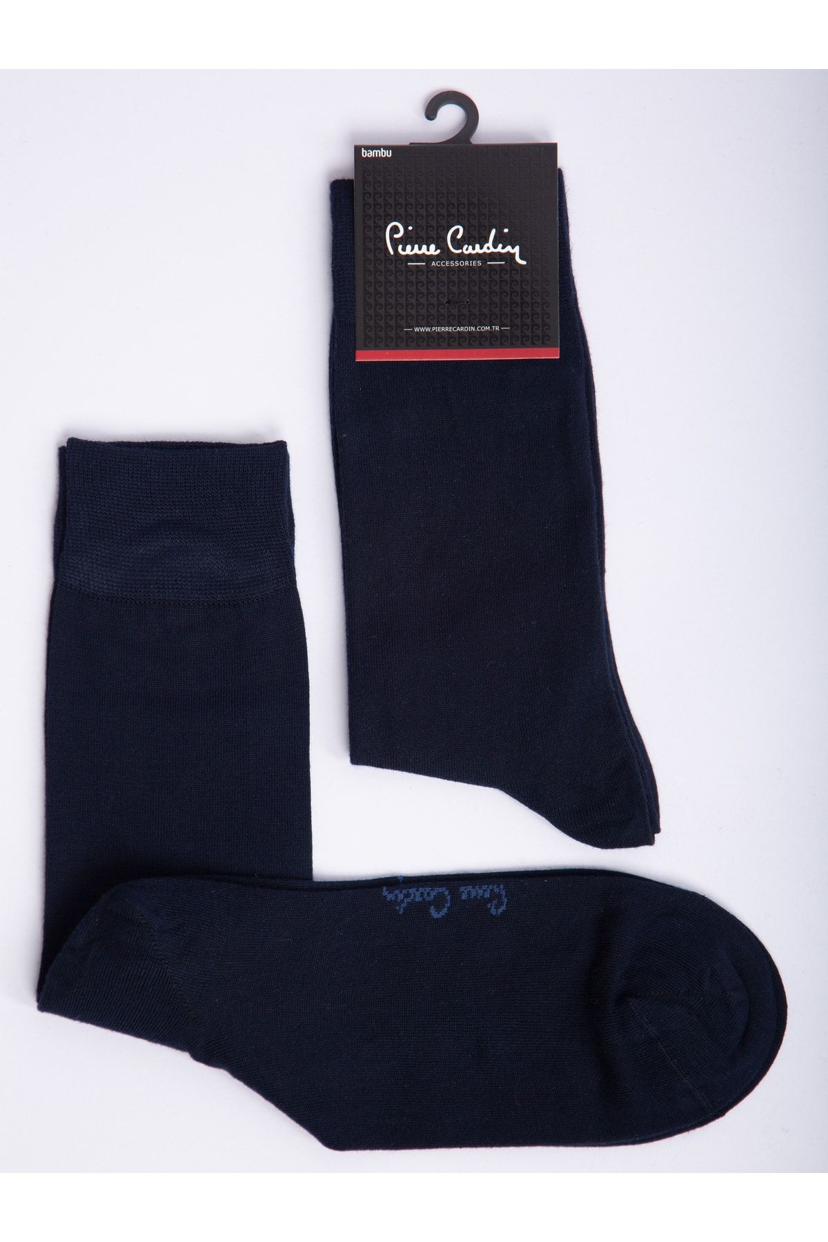 Pierre Cardin 6’lı Erkek Bambu Lacivert Soket Çorap 490 Flat