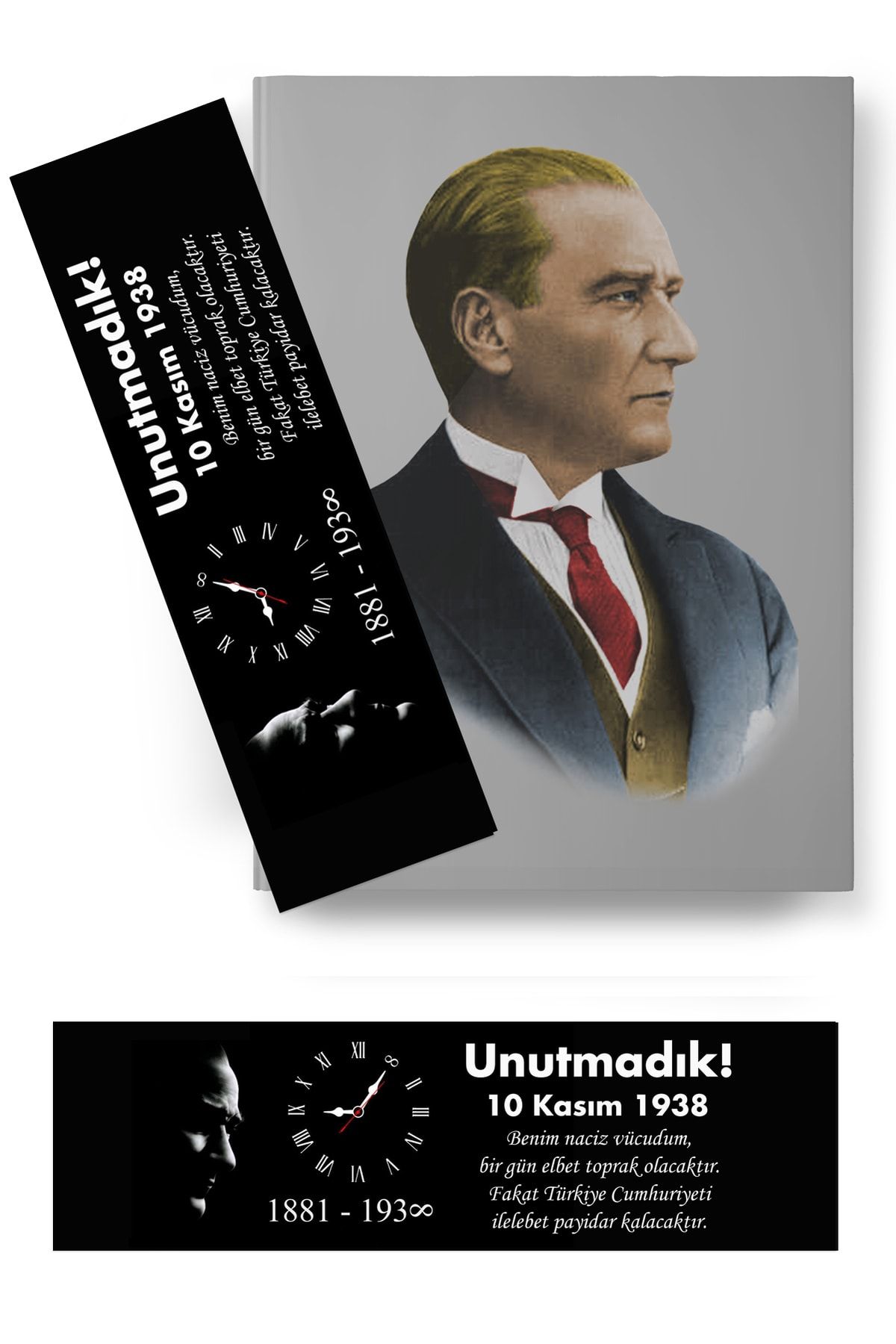 Ermap 10 Kasım Atatürk Temalı Kitap Ayracı 24 Adet