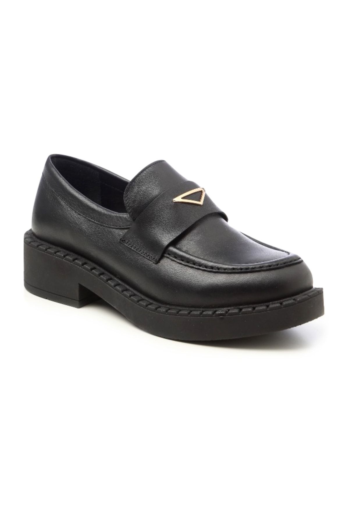 Giuseppe Mengoni Kadın Oxford/ayakkabı Mx-m.21600 Za Oxford Siyah Napa