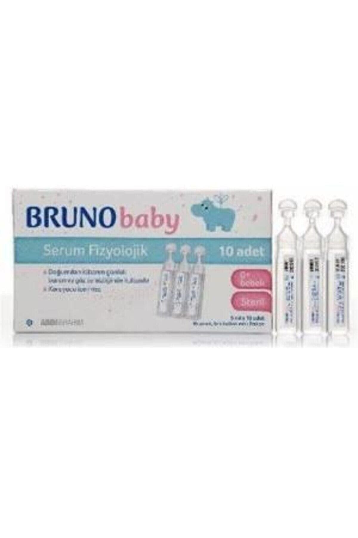 Brunox Bruno Baby Serum Fizyolojik 5 Ml X 10 Flakon