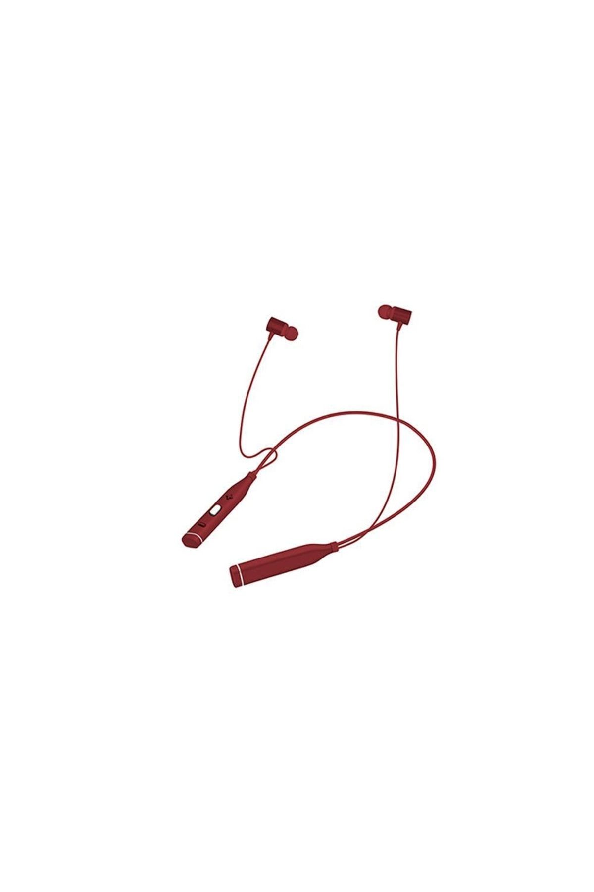 Snopy Sn-bts20 Kırmızı Boyun Askılı Mıknatıslı Bluetooth Spor Kulak Içi Kulaklık