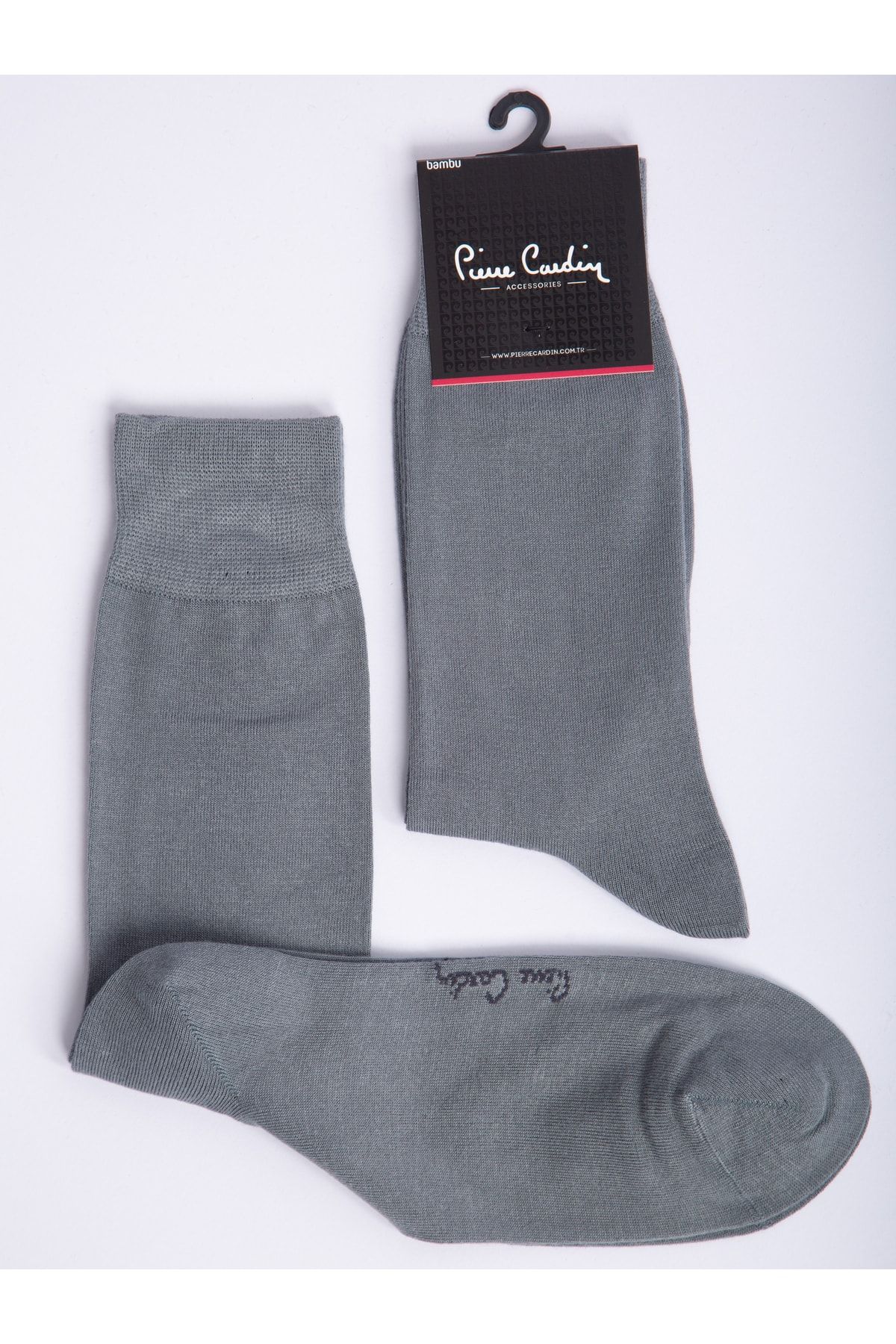 Pierre Cardin 6’lı Erkek Bambu Gri Soket Çorap 490 Flat