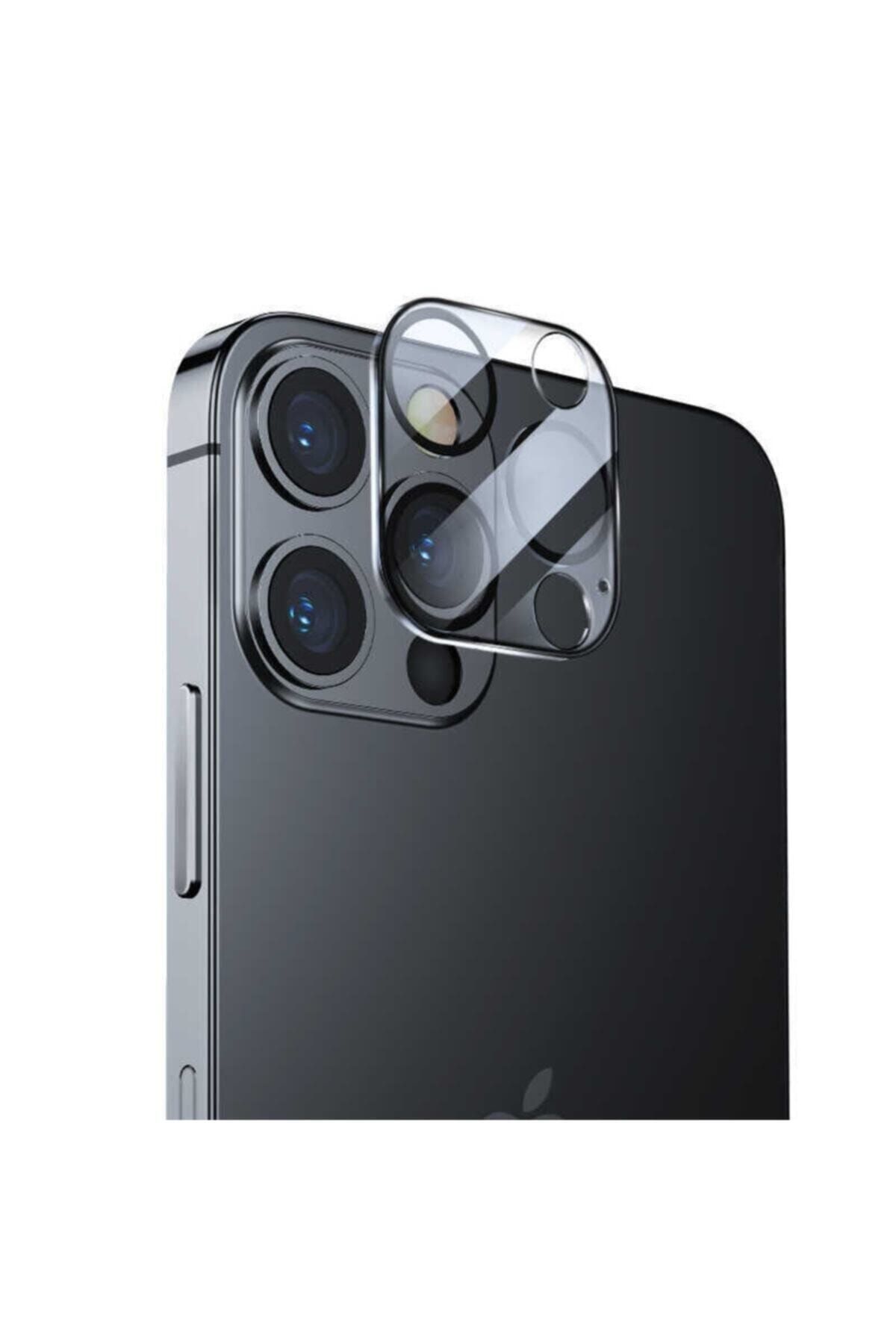 Telehome Iphone 12 Pro Uyumlu Integrated Kamera Lens Koruyucu Cam