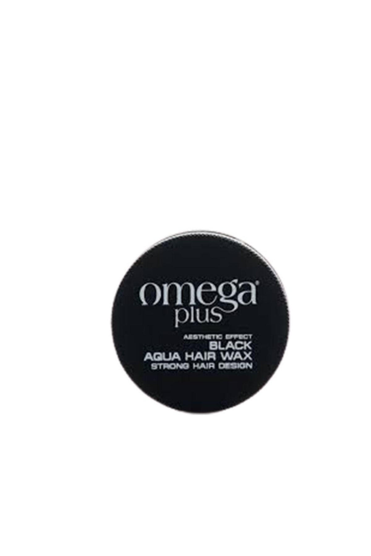 Omega Plus Black Aqua Hair Wax 4 Strong 150 ml