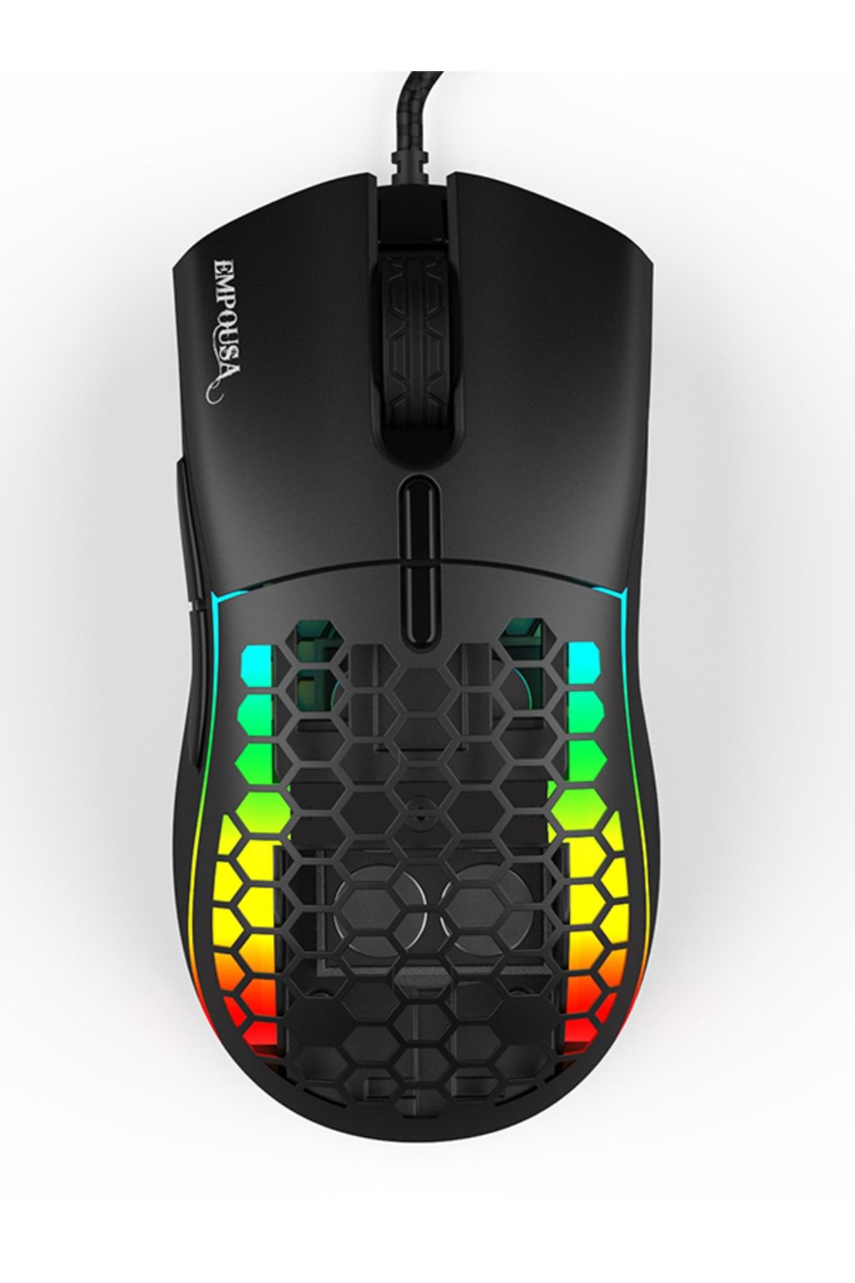 Inca Img-gt20 10000 Dpı 6 Rgb Led Işıklı 7 Programlanabilir Tuş Çift Kapaklı Pro Gaming Oyuncu Mouse