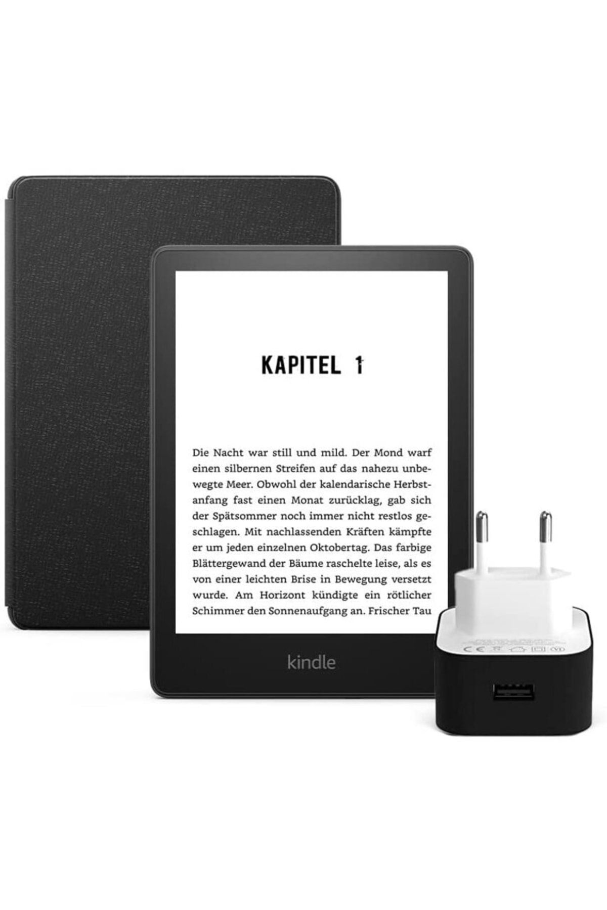Amazon 6.8" Paperwhite 5 E Kitap Okuyucu 16 Gb + Orijinal Deri Kılıf Ve Şarj Adaptörü Reklamsız