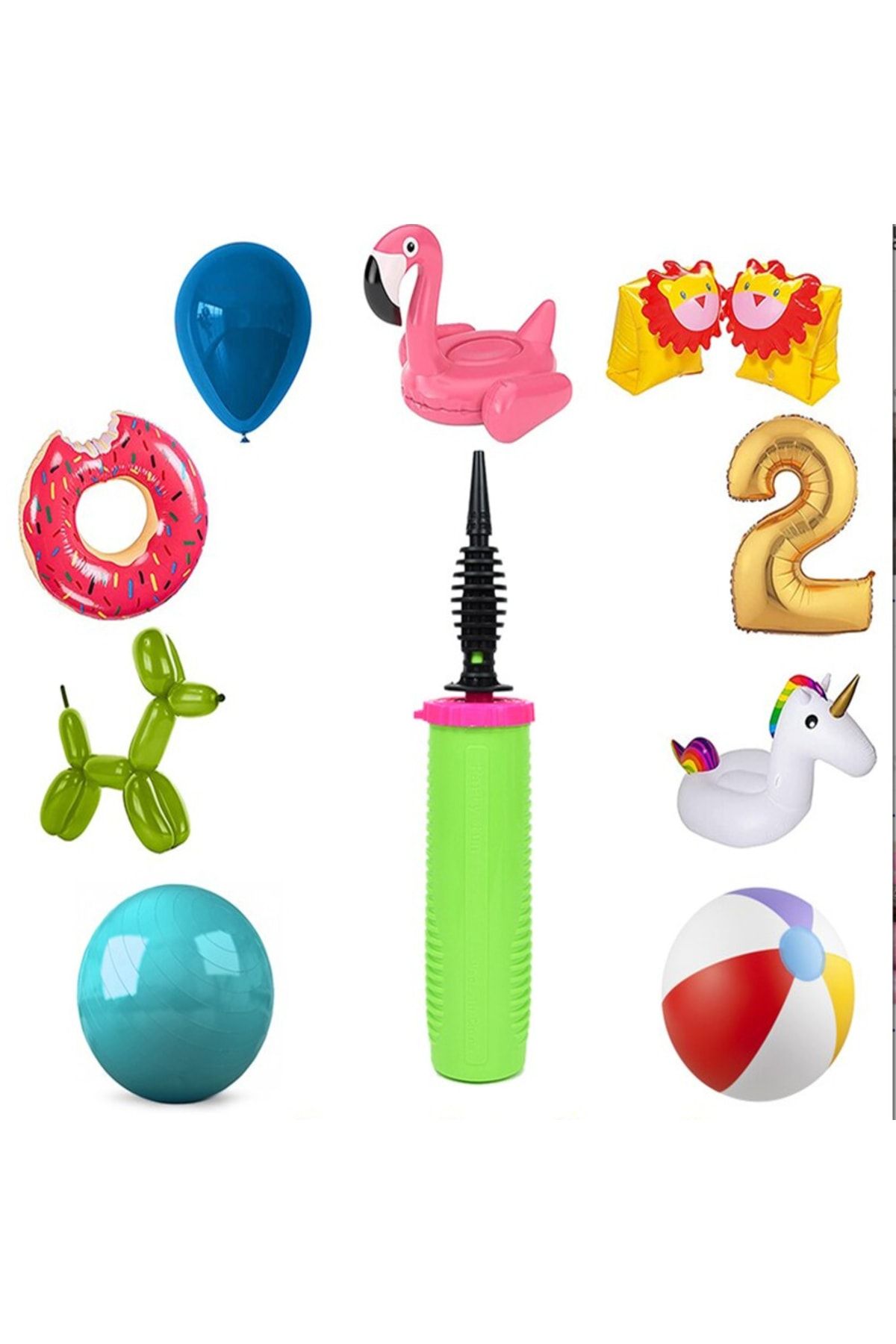 hediyeofisi Yüksek Kaliteli Balon Şişirme Pompası Doğum Günü Organizasyon