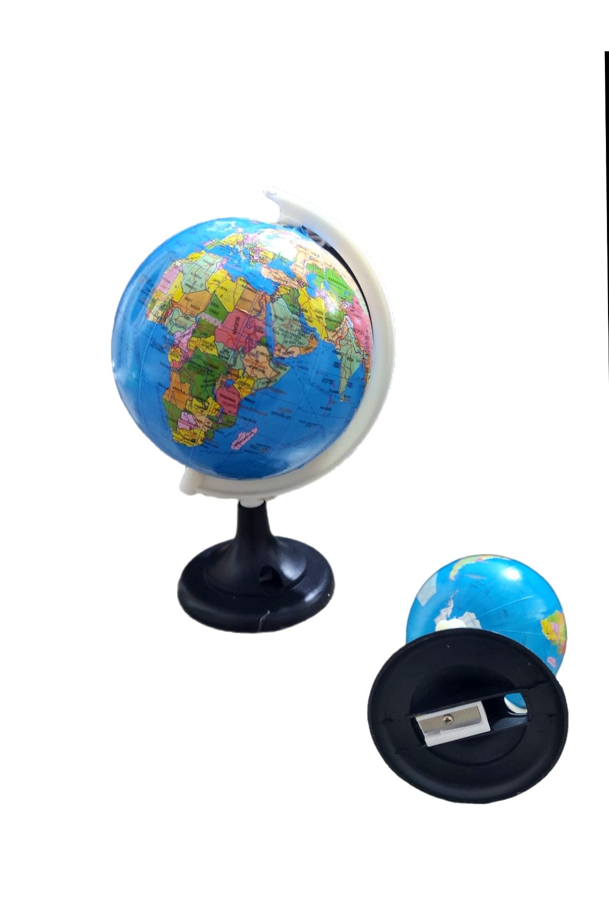 Limmy Küre Kalemtraş - Dünya Küresi Şekilli Kalemtraş - 1 Adet