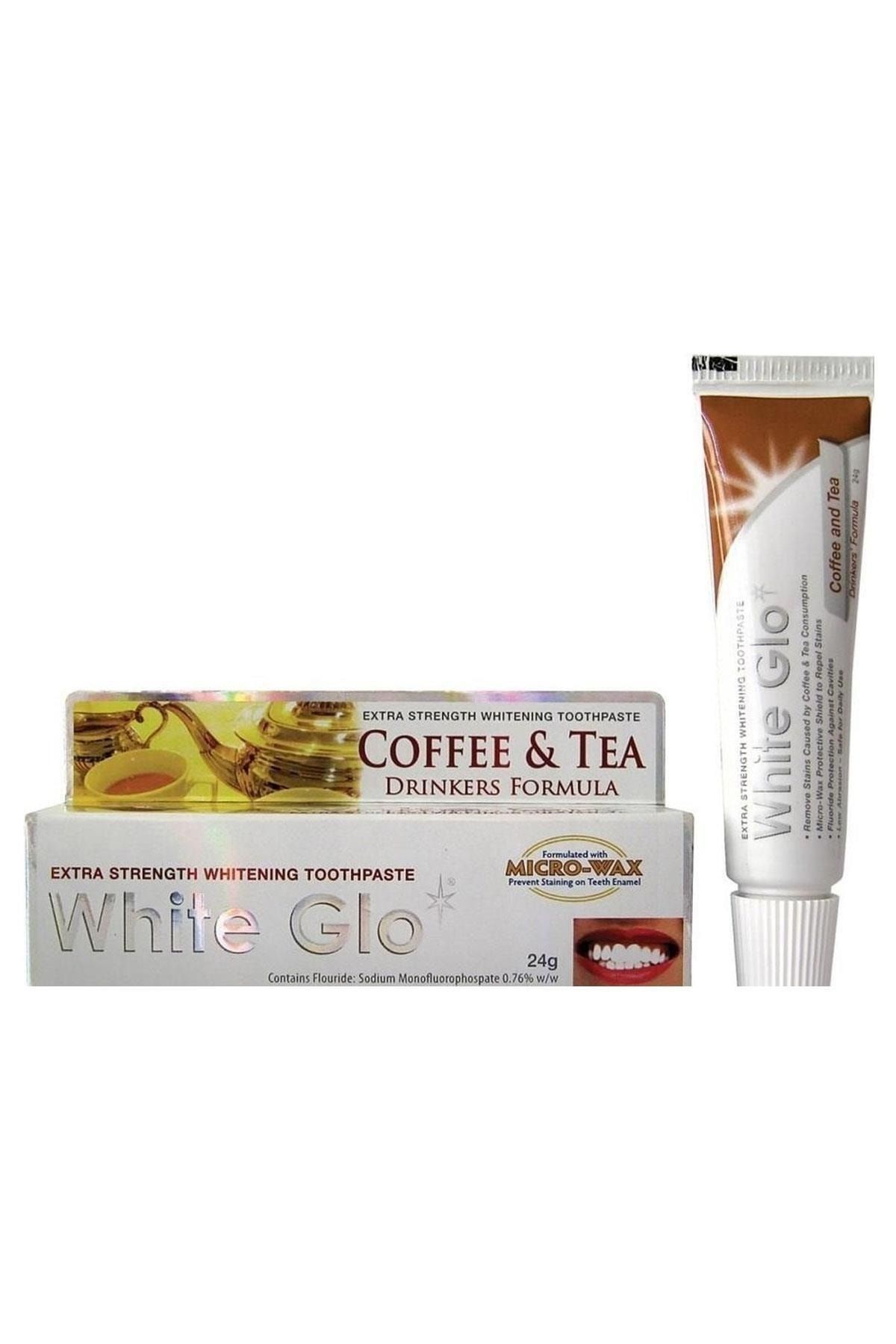 White Glo Whıte Glo Çay & Kahve Tüketenlere Beyazlatıcı Diş Macunu- 24 gr