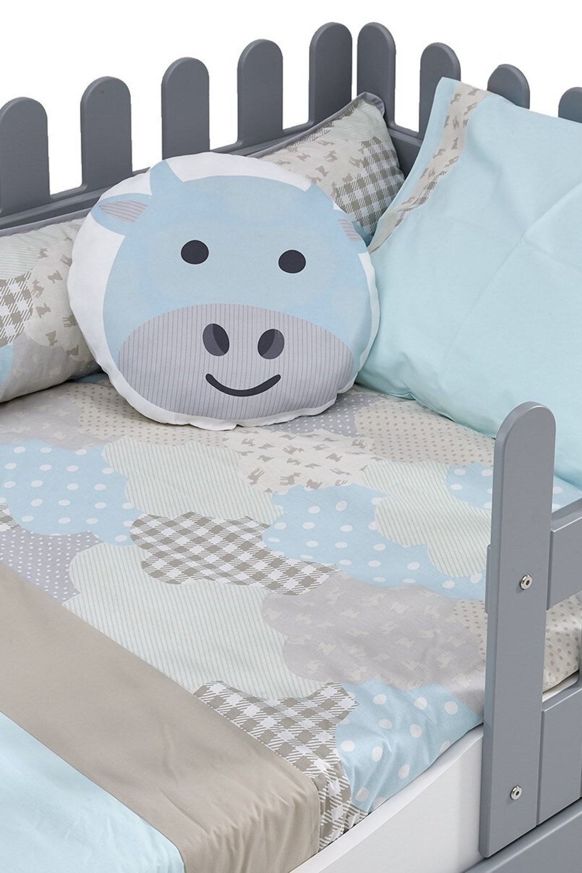 Meltem Smart Soft Montessori Çocuk Odası Uyku Seti Yatak Örtüsü - 100x200 Cm