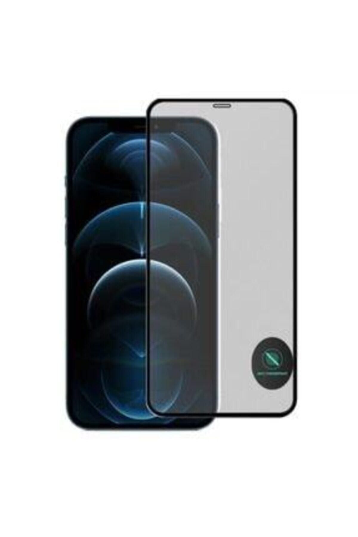 Telehome Iphone 12 Pro Max Uyumlu Mat Parmak Izi Bırakmayan Kırılmaz Cam Tam Kaplayan