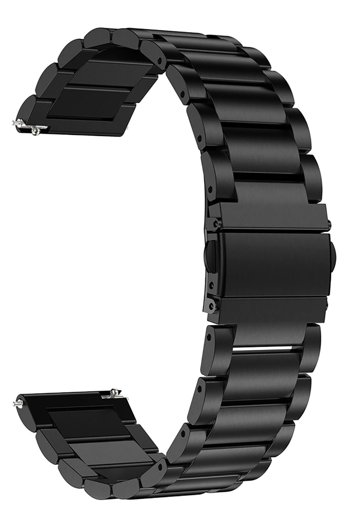 NovStrap Samsung Galaxy Watch 4 5 Pro 6 Seri 40 42 43 44 45 46 47 Mm Uyumlu Kordon (20MM) Çelik Metal