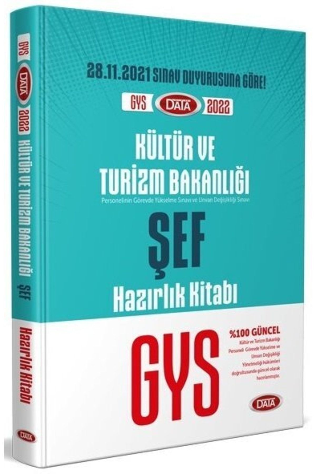 Data Yayınları Gys Kültür Ve Turizm Bakanlığı Şef Hazırlık Kitabı -