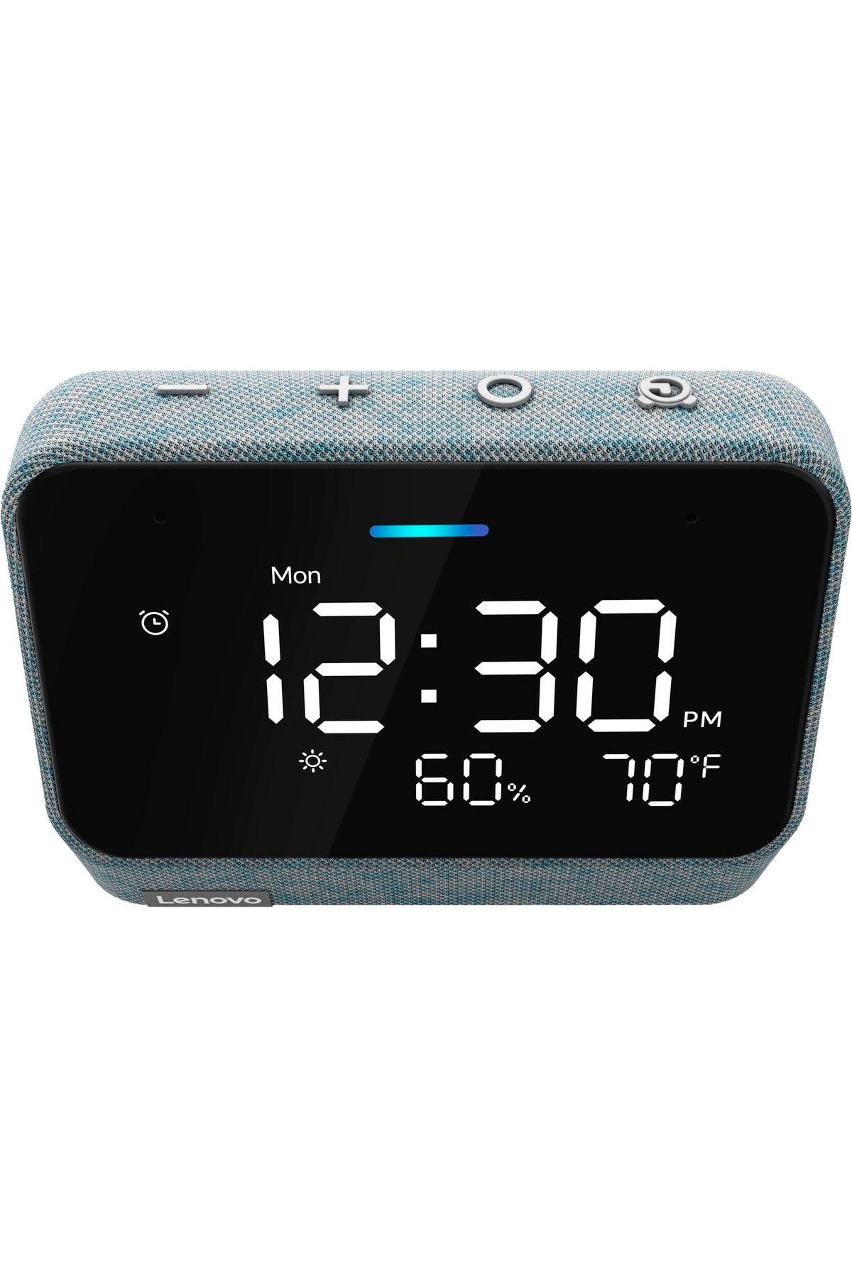 LENOVO Smart Clock Essential 4" Smart Display With Alexa Mavi