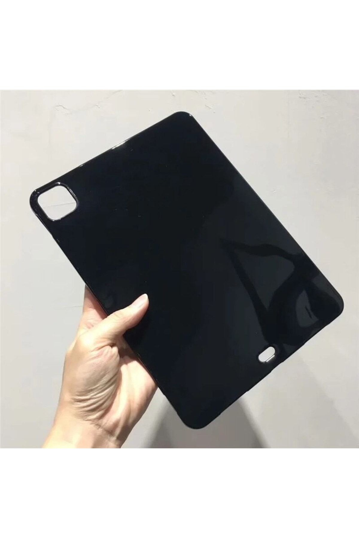 UnDePlus Apple Ipad Pro 11 1. 2. 3. 4. Nesil Kılıf Tablet Hibrit Silikon Case 2018 - 2022 Siyah