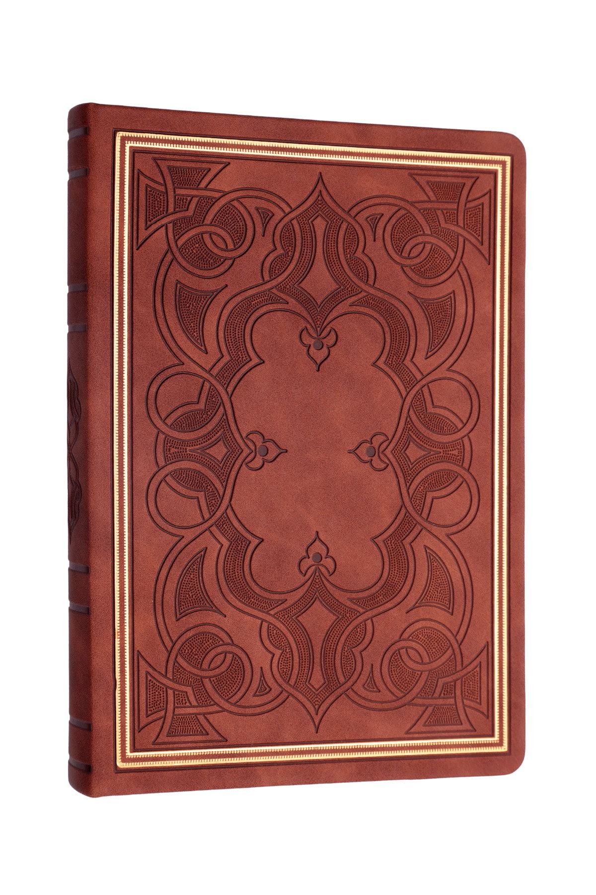 Victoria's Journals Old Book Defter 14x20 Cm. 320 Sayfa Mat Kahverengi Çizgili