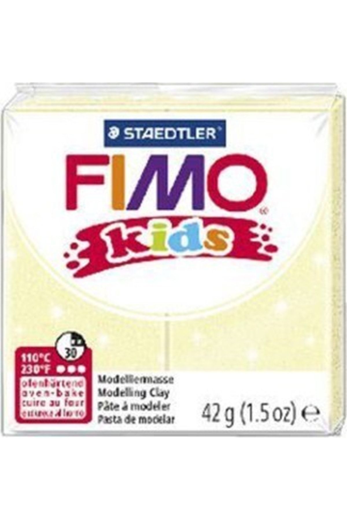 Staedtler Fimo Kids Polimer Kil 42gr. Pearl Yellow Sedefli Sarı