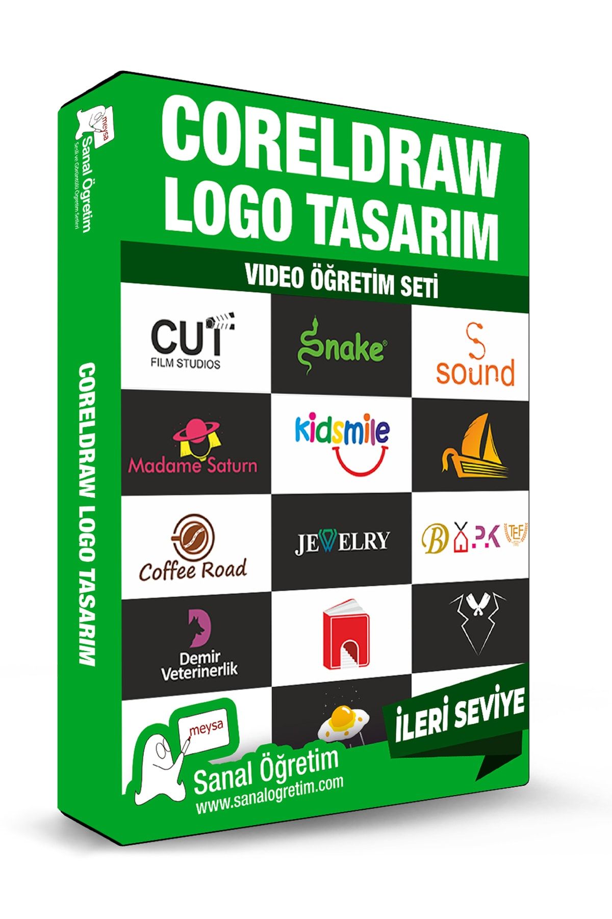 Sanal Öğretim Coreldraw Ile Logo Tasarımı Video Ders Eğitim Seti