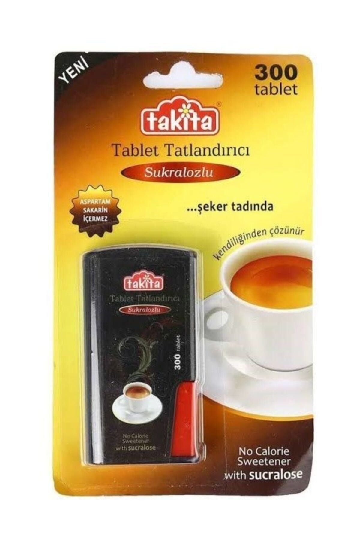 Takita Tablet Tatlandırıcı 300 Tablet 18 gr