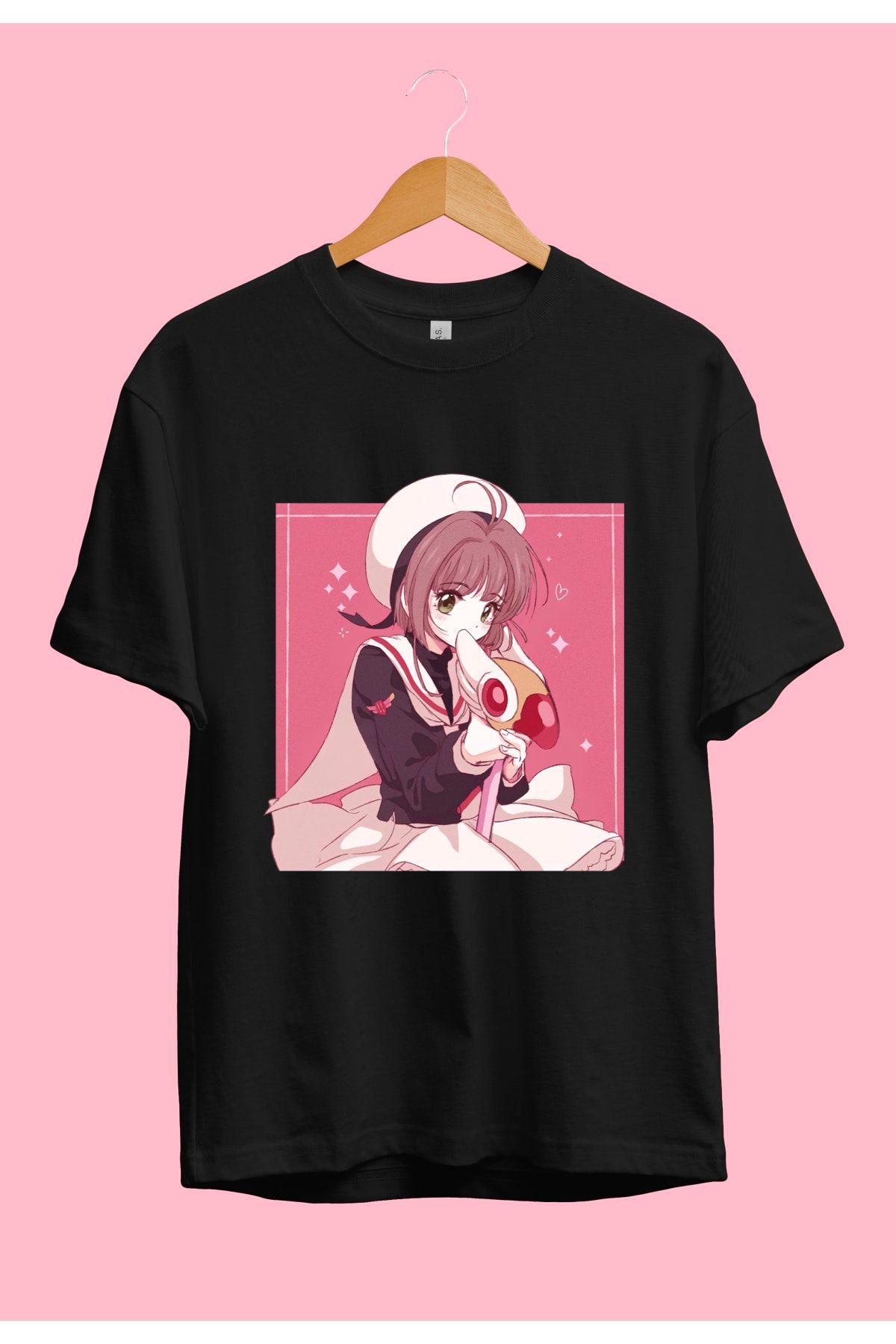 Corvo Cardcaptor Sakura Özel Tasarım Anime Tişört