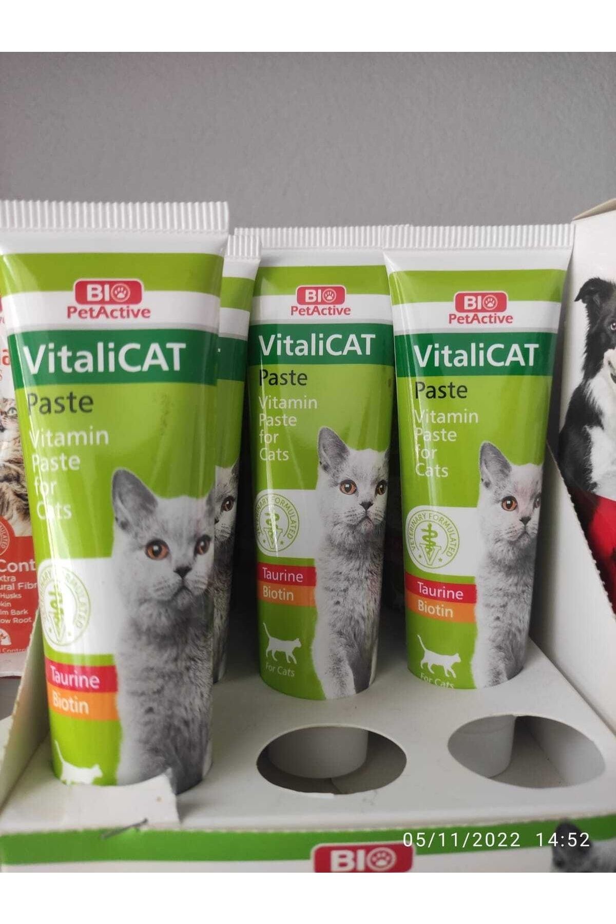 Bio PetActive Vitalicat Kediler İçin Vitamin Macunu 100 ml