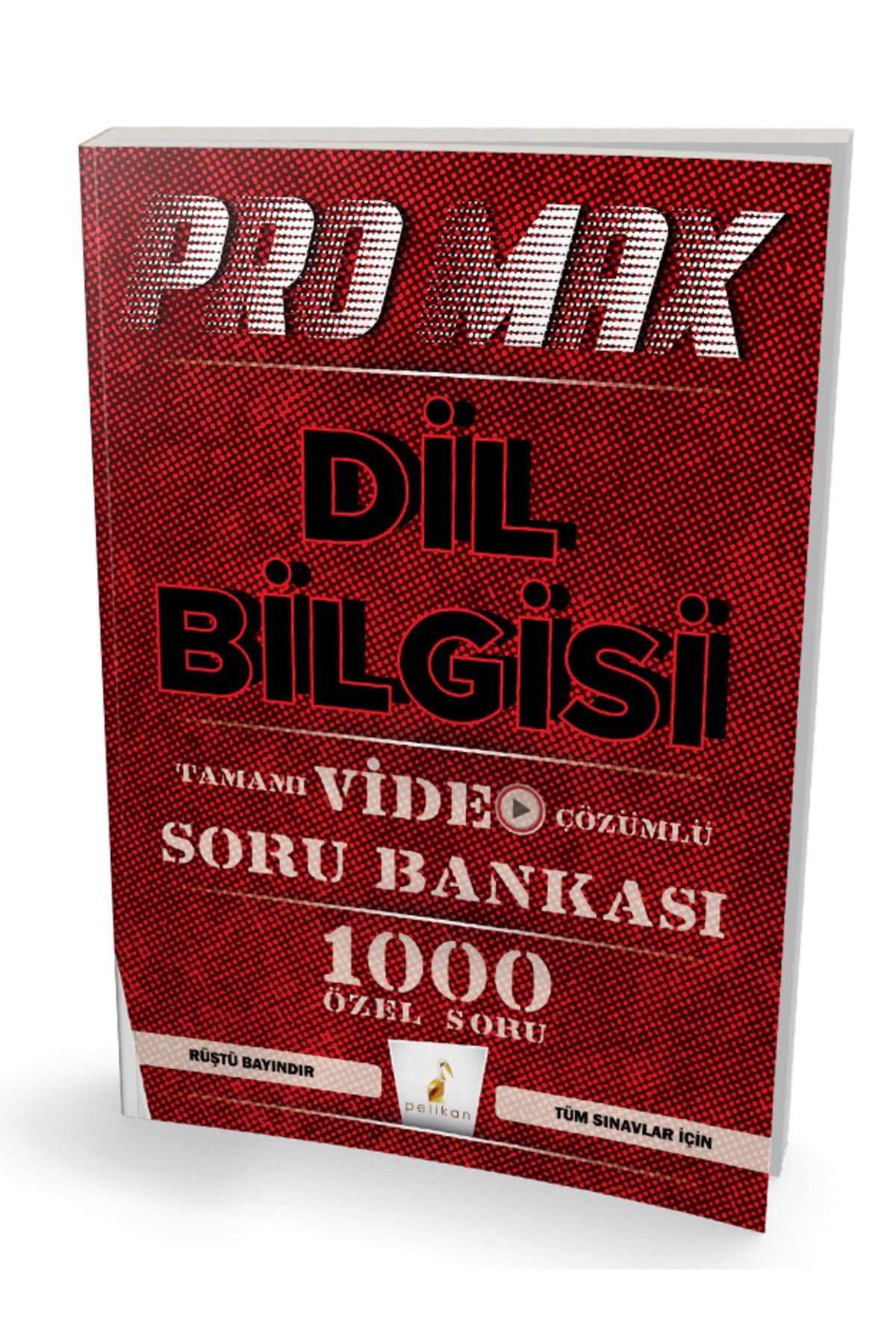 Pelikan Yayınları Promax Dil Bilgisi Tamamı Video Çözümlü Soru Bankası