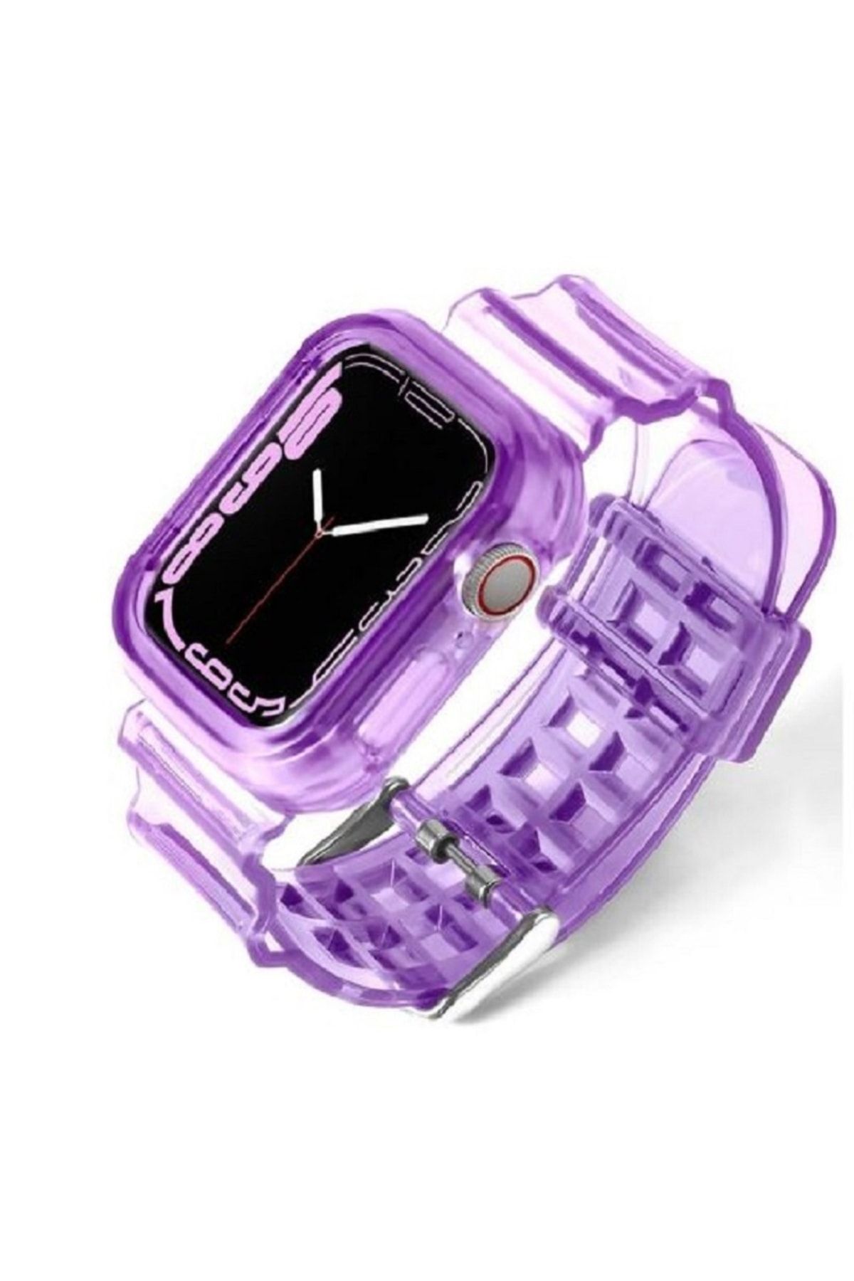 Nezih Case Kayış/kordon Ve Kasa Koruyucu Apple Watch Seri 2/3/4/5/6/se 42mm Şeffaf (saat Değildir)