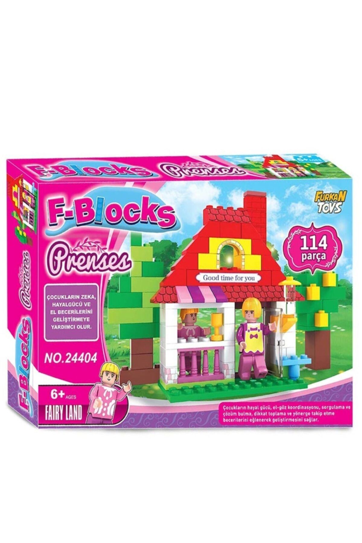 Fairy F-blocks Prenses Lego Yapım Seti 114 Parça