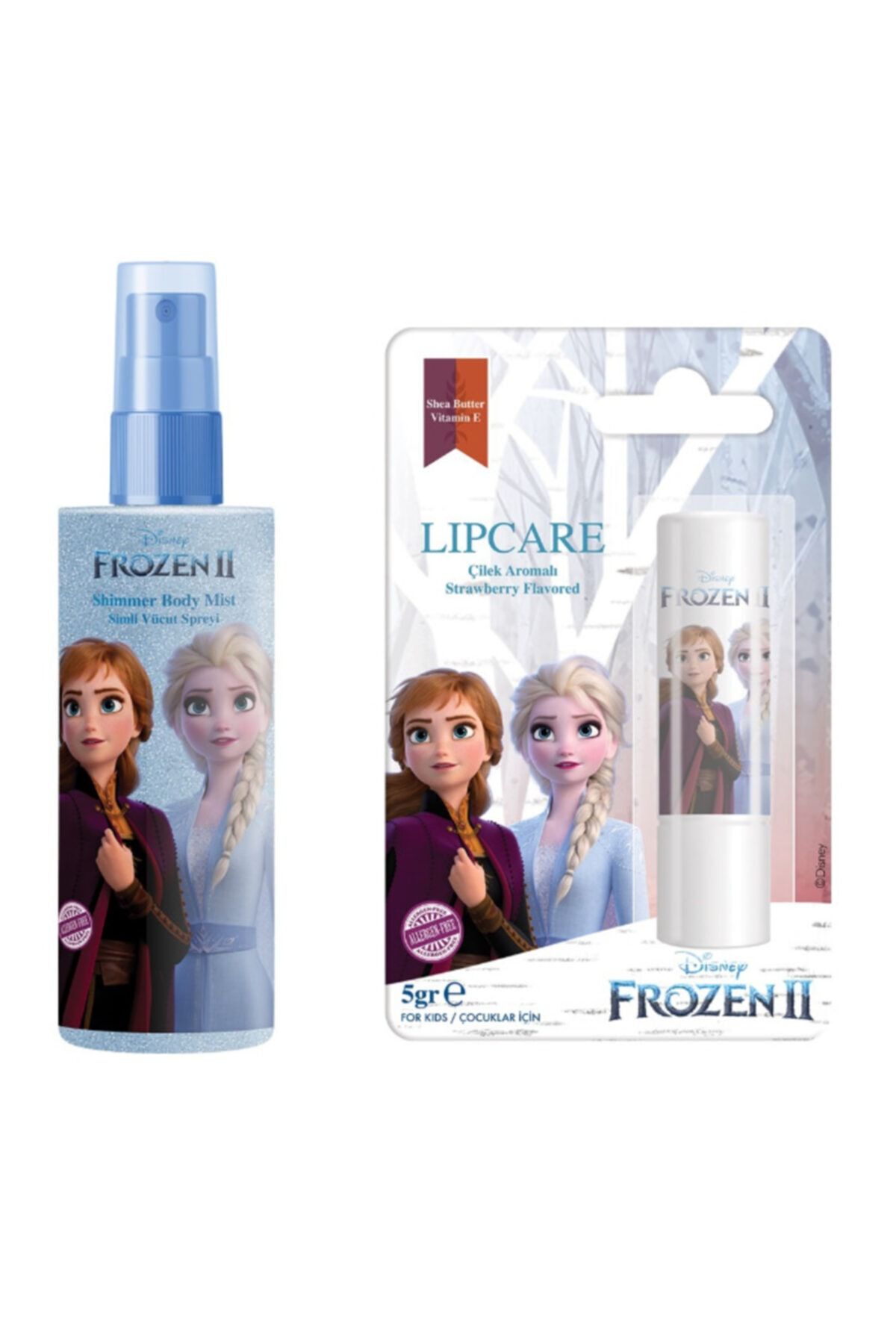 DİSNEY Kız Çocuk Frozen Elsa Body Mist + Elsa Lip Stick