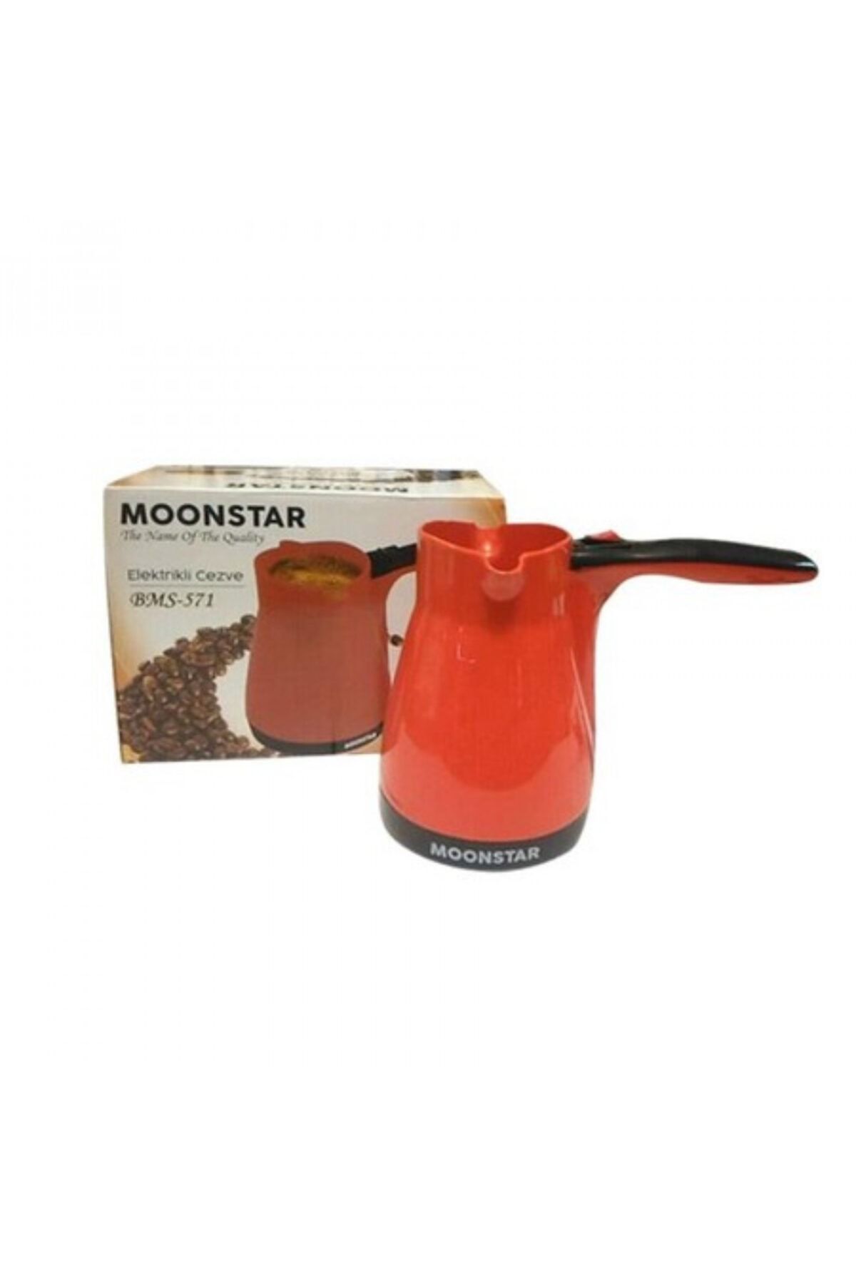 Moonstar Bms-571 Kırmızı Kahve Makinesi