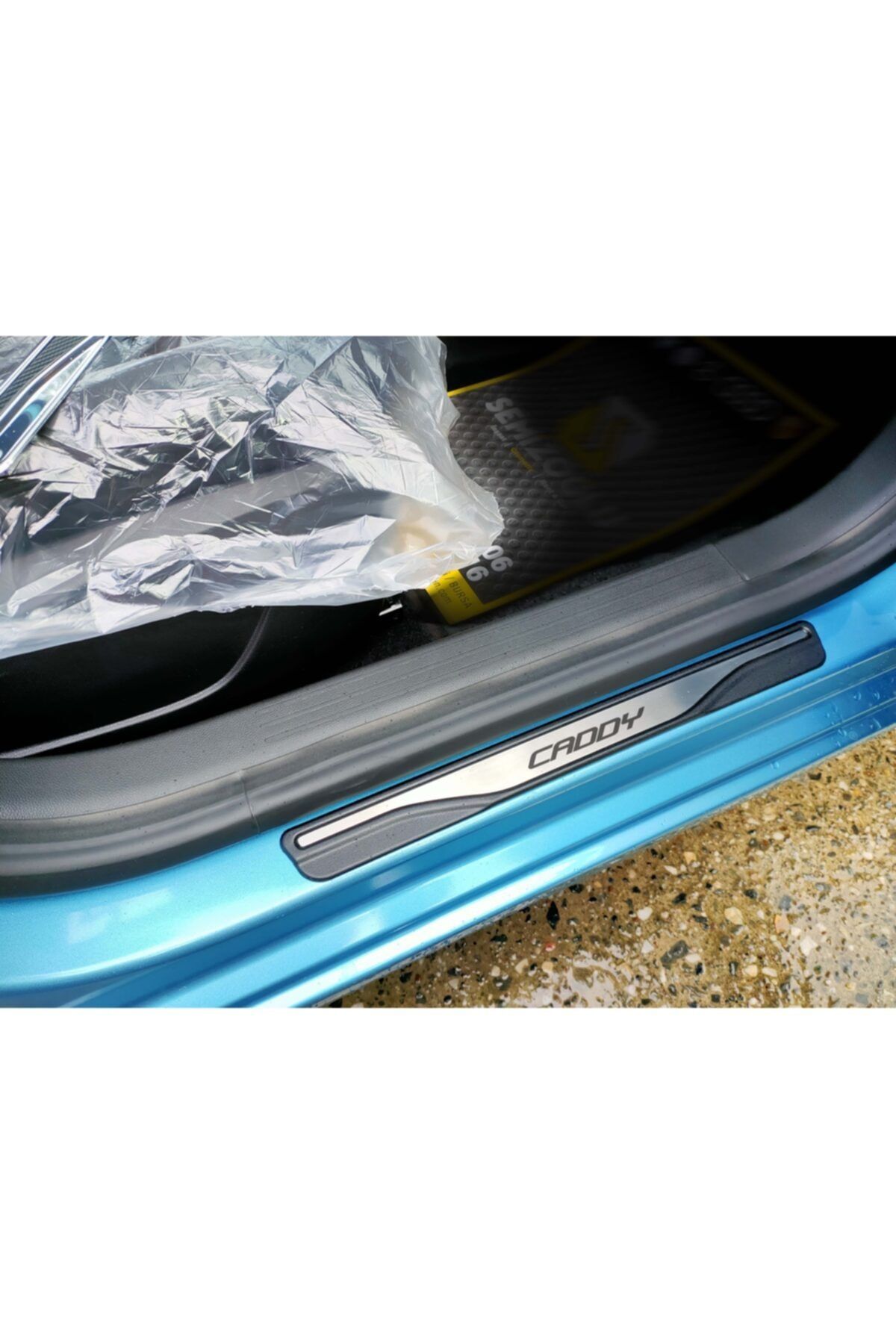Genel Markalar Volkswagen Caddy Arkline Krom Kapı Eşiği Paslanmaz Çelik Suya Dayanıklı 2004-2010