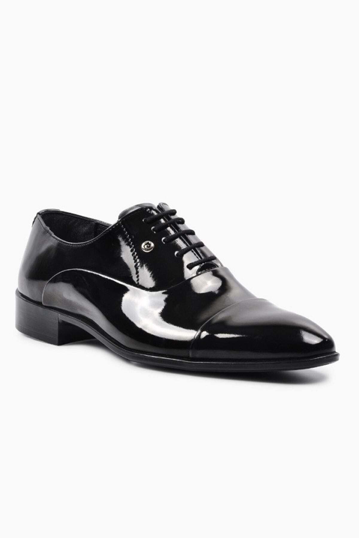 Pierre Cardin Klasik Erkek Siyah Rugan Ayakkabı