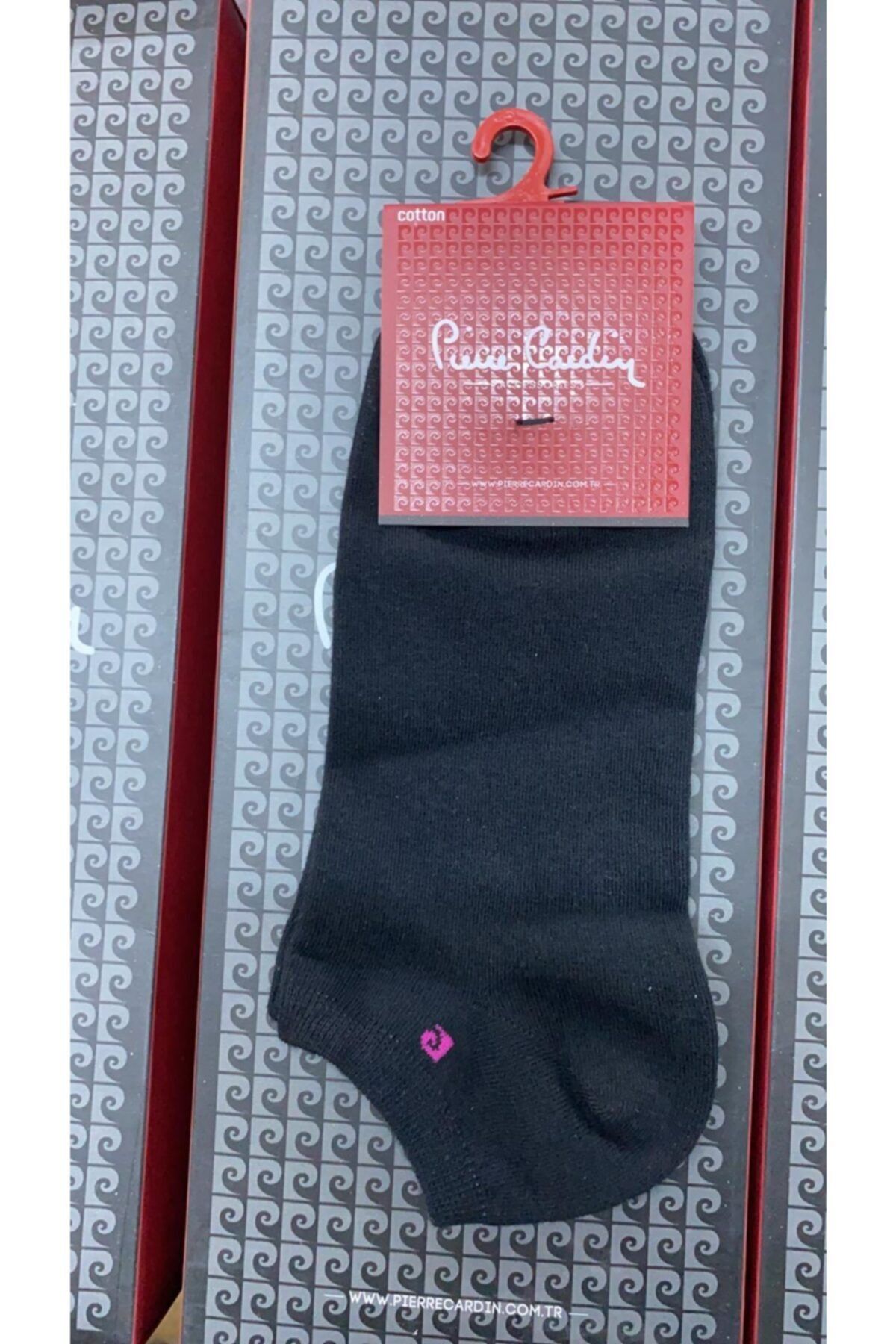 Pierre Cardin Kadın Siyah Patik Çorap 6'lı Paket
