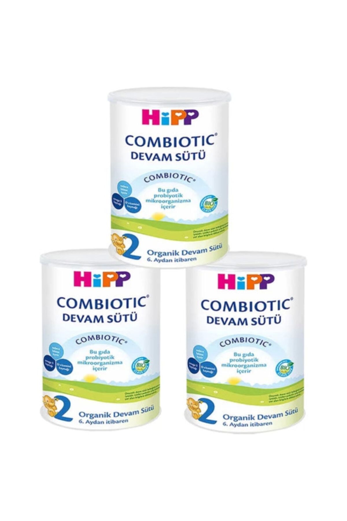 Hipp 2 Organik Combiotic Devam Sütü 350 Gr - 3'lü