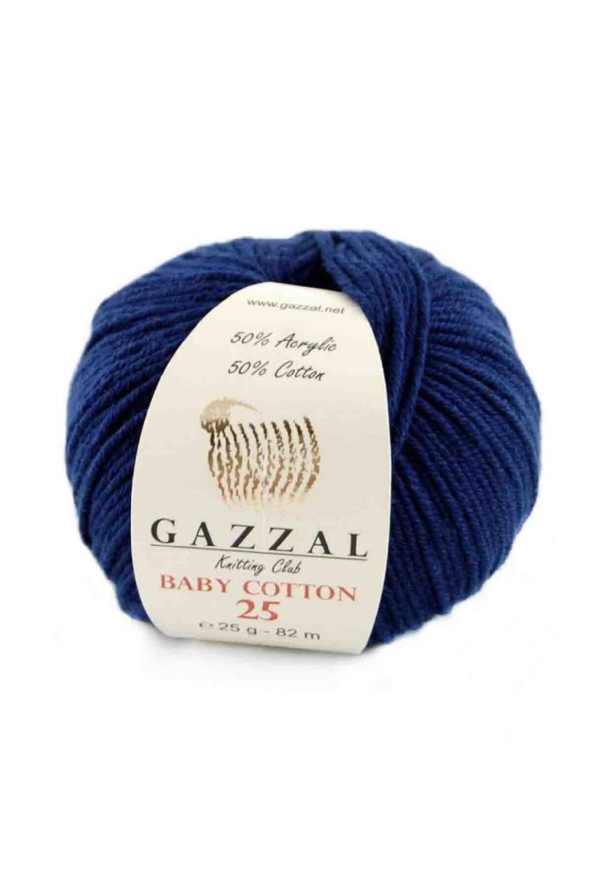Genel Markalar Gazzal Baby Cotton 25 El Örgü Ipi 3438