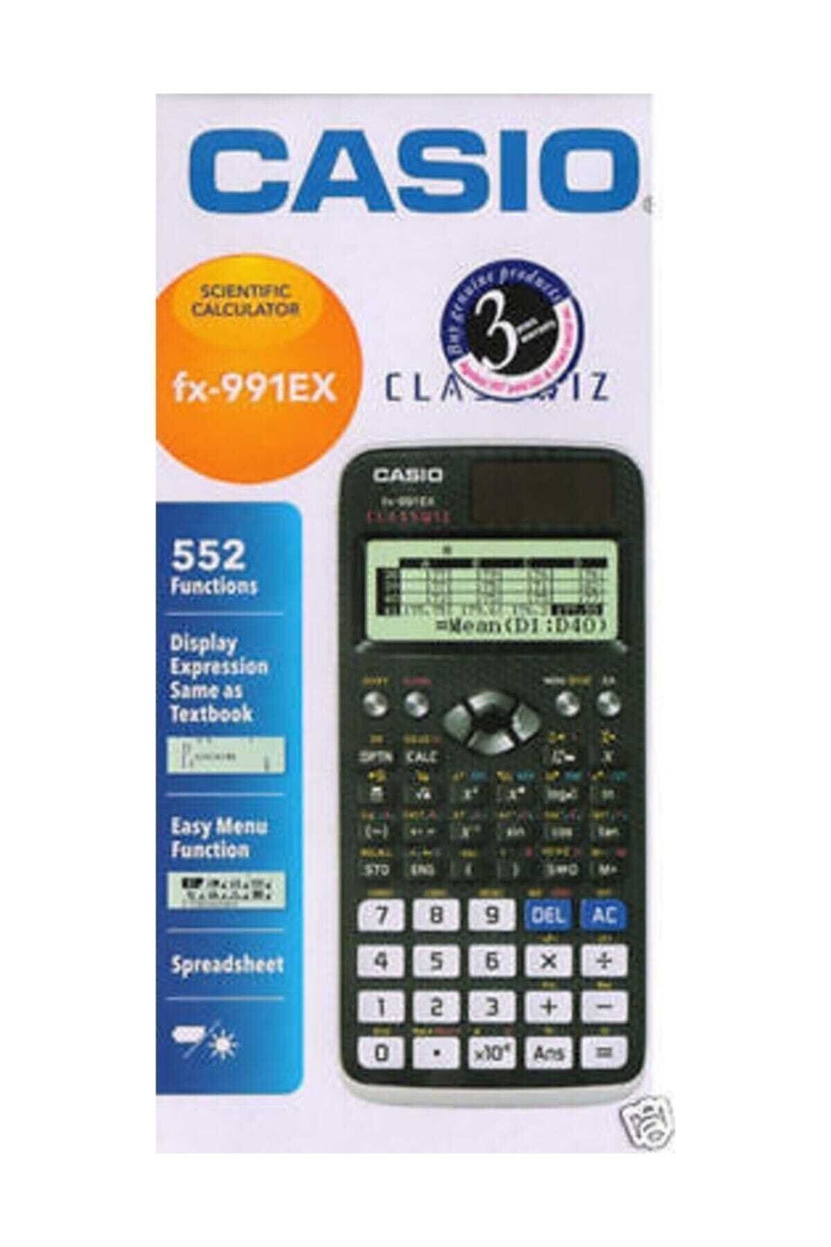 Casio Fx-991ex 552 Fonksiyon Bilimsel Hesap Makinesi