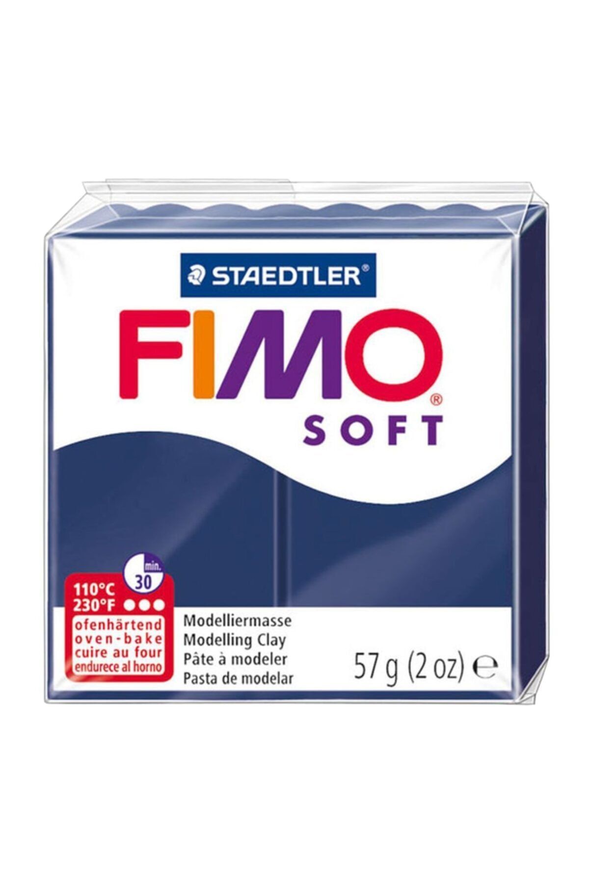 Staedtler Fimo Soft Polimer Kil 57g No:33 Blue Brillant