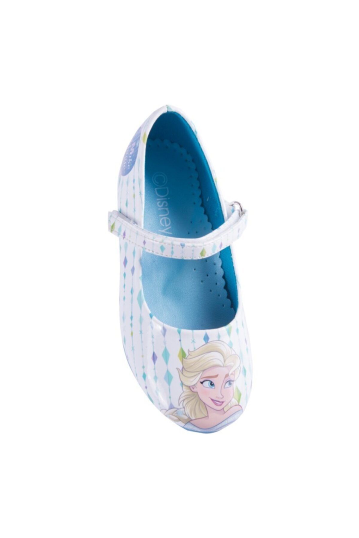 Frozen Kız Çocuk Mavi Babet Ayakkabı