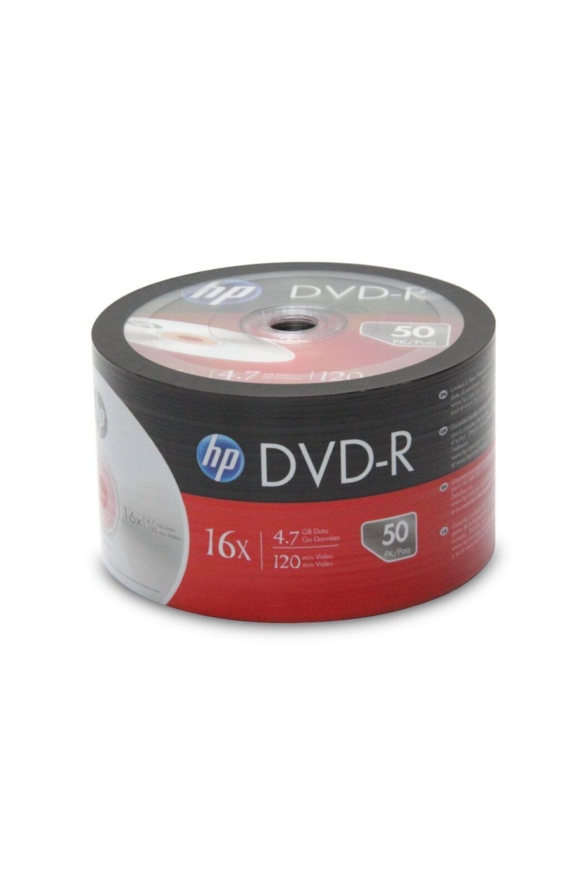 HP Boş DVD-R 16x 120dk.4,7gb 50lı Spındle (dme00070-3)
