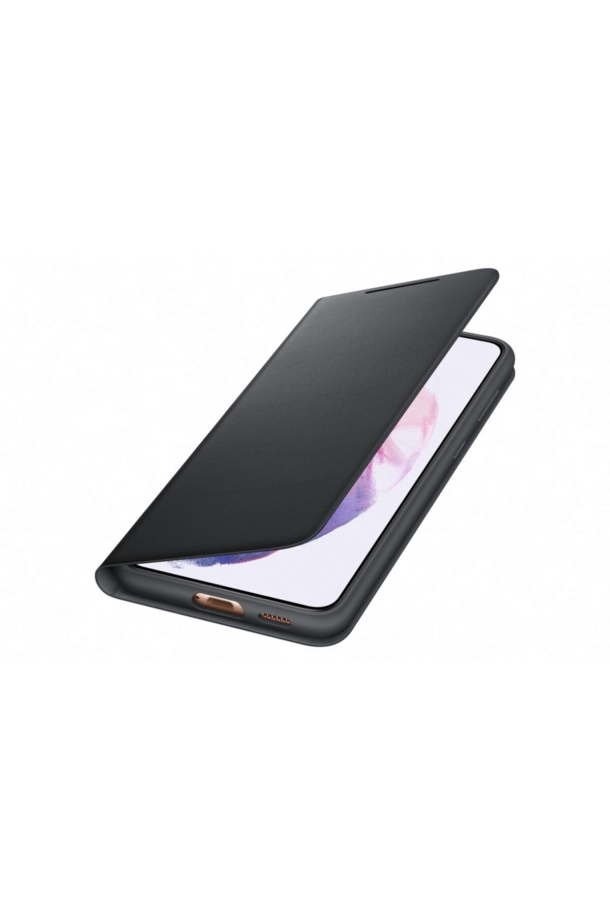 Samsung Galaxy S21 Plus Orijinal Smart Led View Kılıf - Siyah
